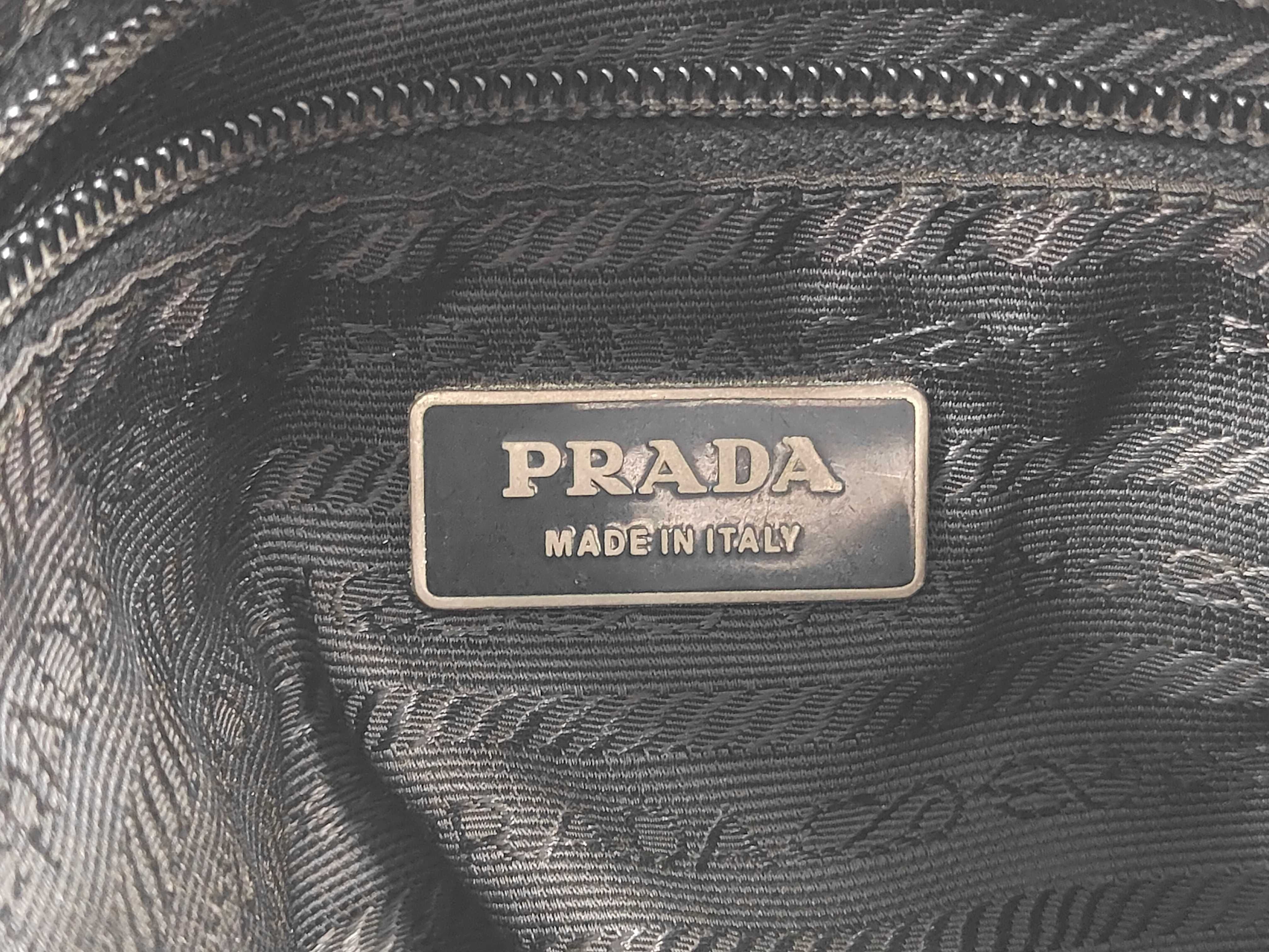 Nylon Shoulder Bag, Black Shoulder Bag — view 8