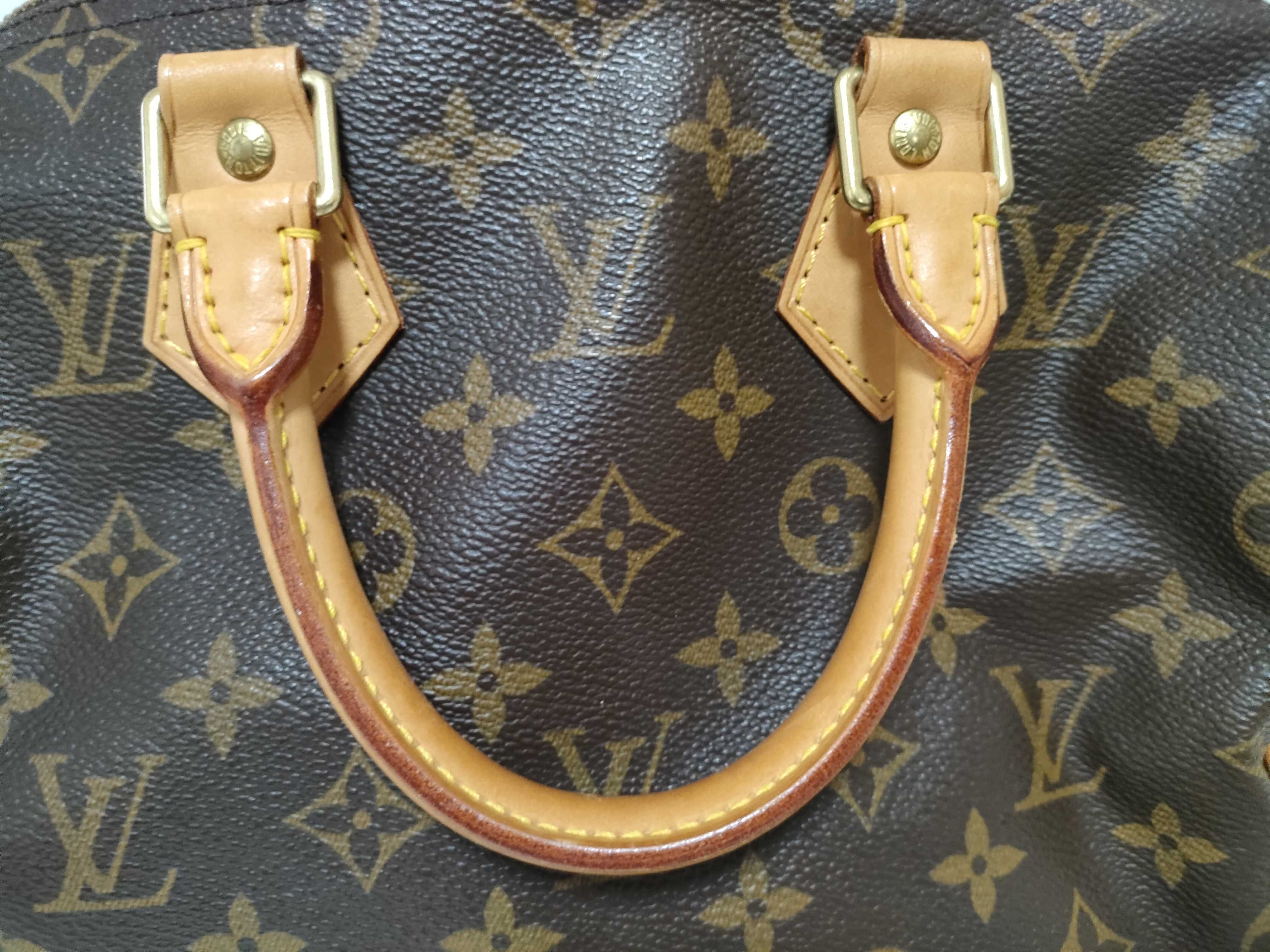 Monogram Speedy 25 M41528 SP1012 Brown Handbag — view 14