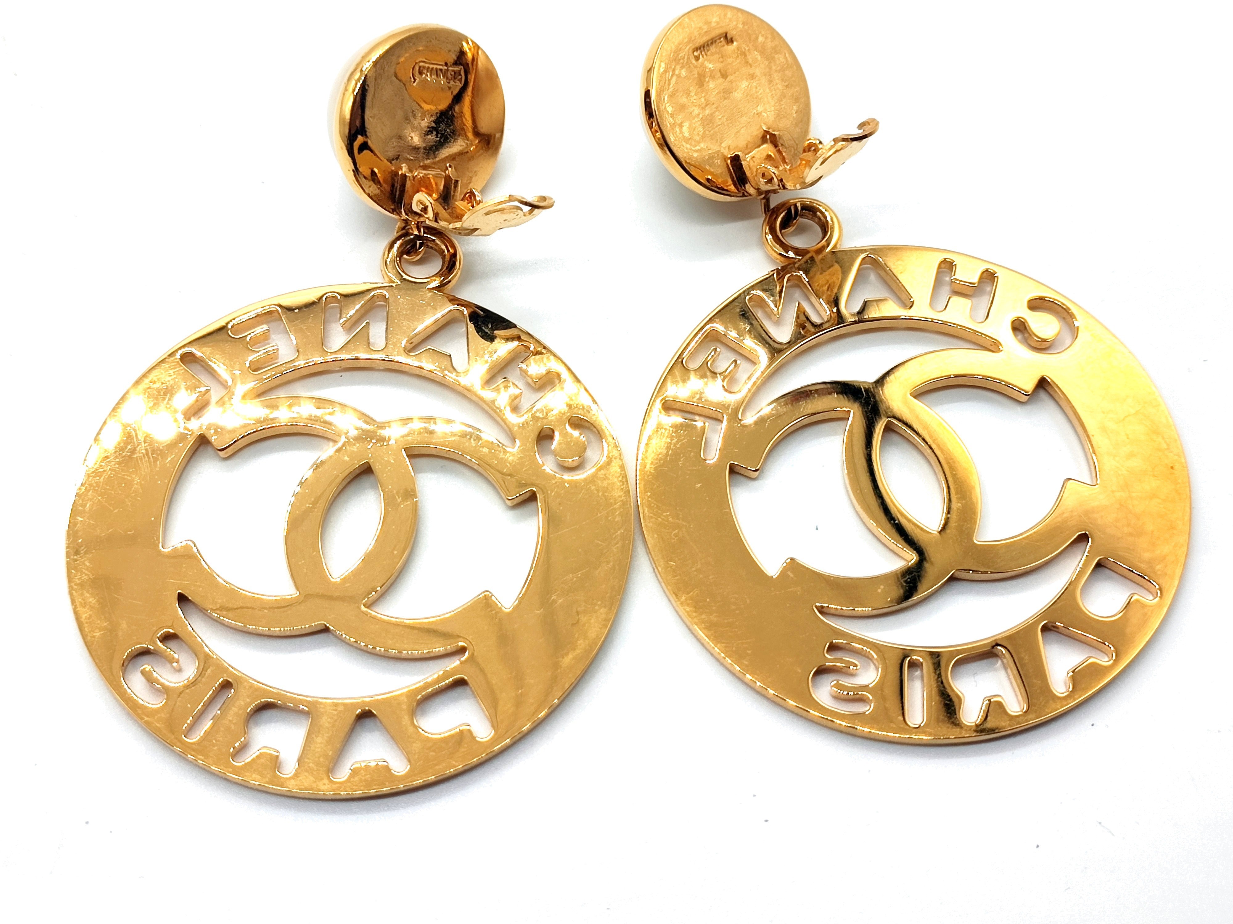 Coco Mark Big Pearl Swing Earrings — view 11