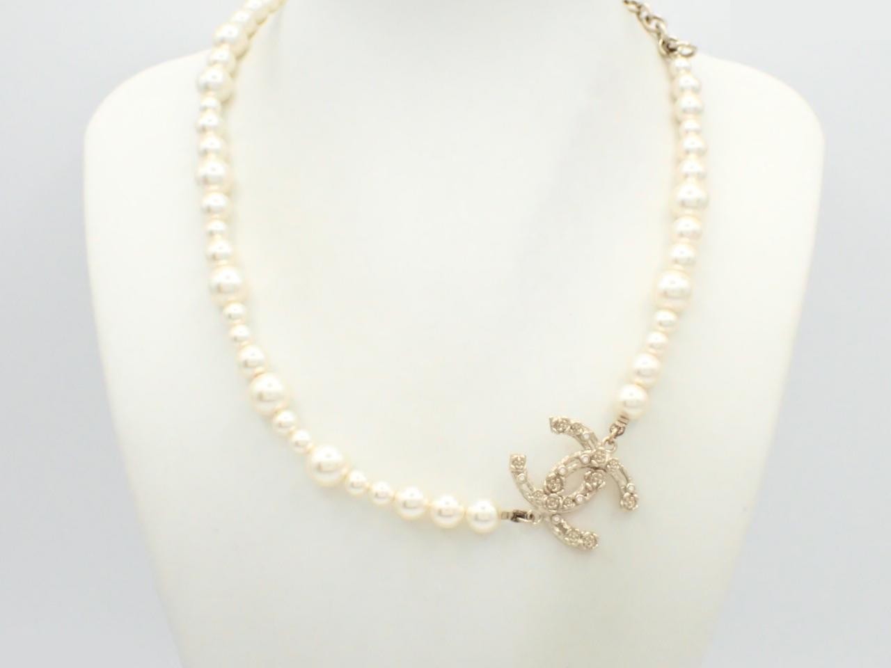Coco Mark Necklace - B22C, Total Length Approx. 50cm — view 3
