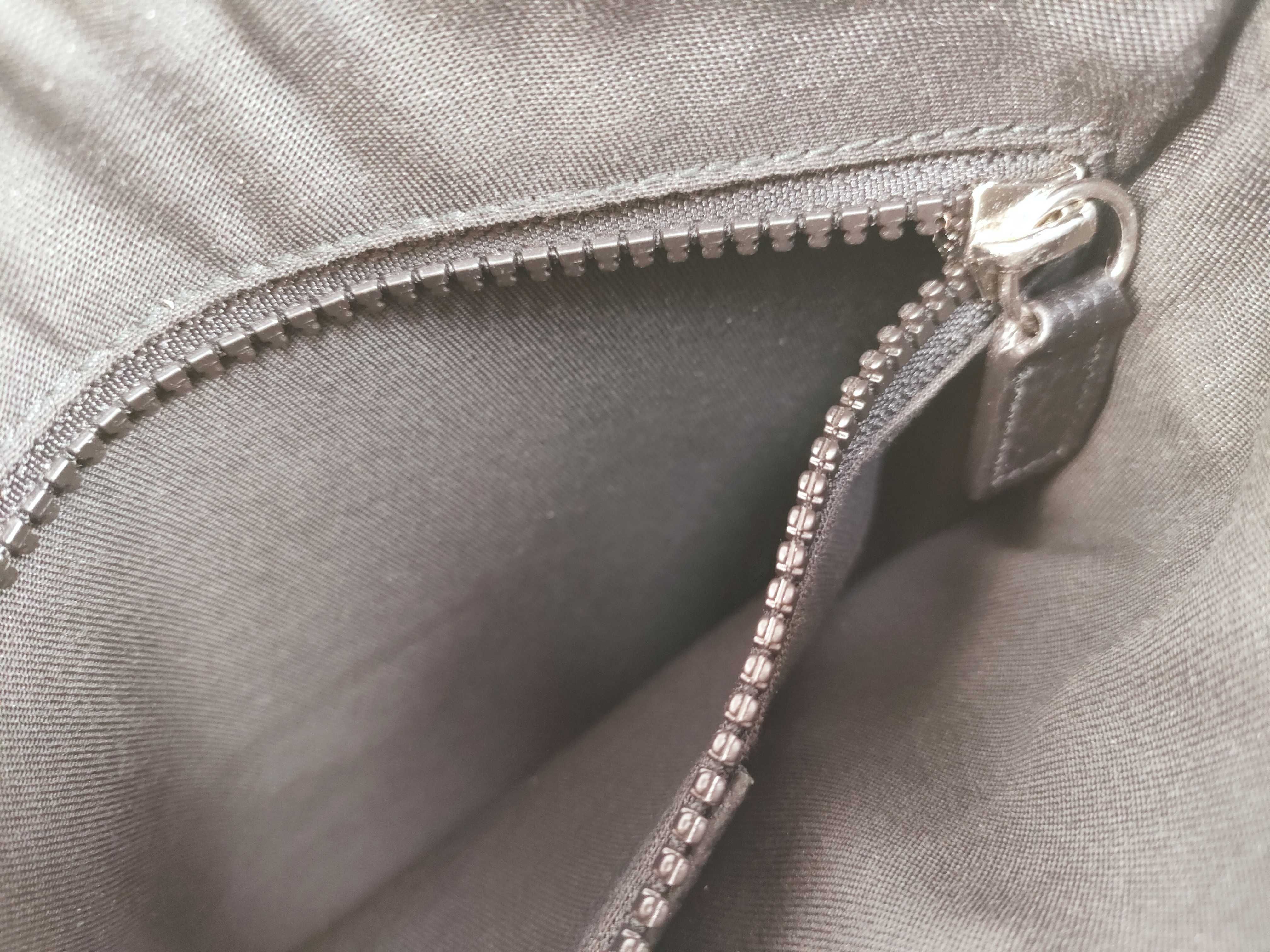 GG Nylon x Leather Shoulder Bag Black 449183 Outlet Item Shoulder Bag — view 12