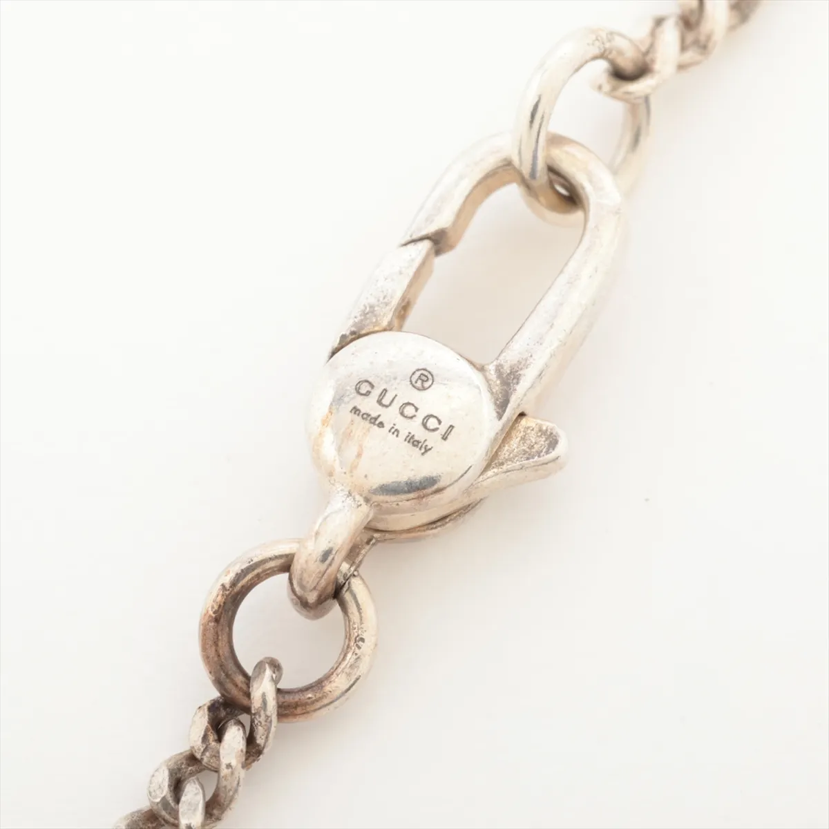 heart necklace, 925 sterling silver, 10.3g. Shows signs of wear, — view 4
