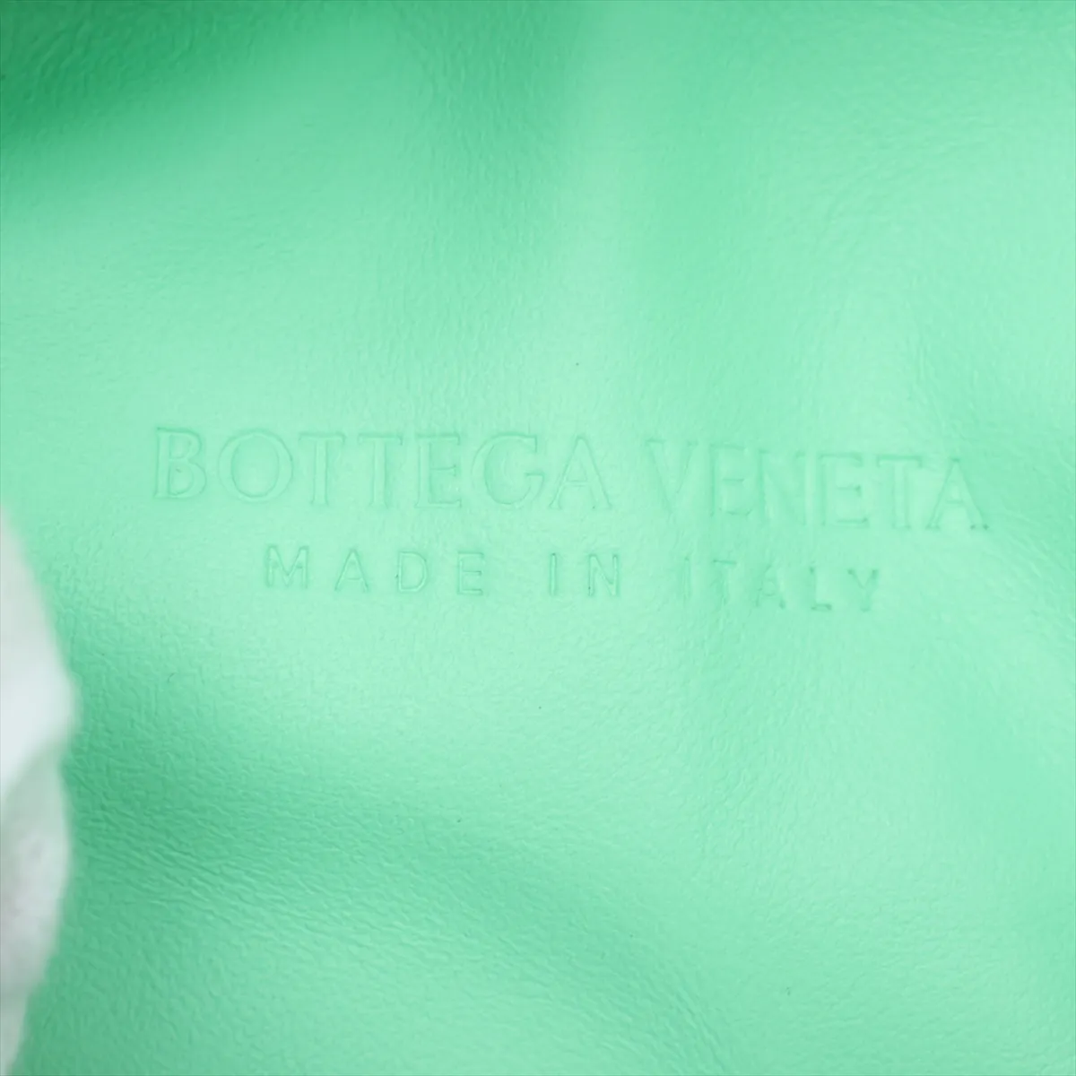 Intrecciato Mini Jodie Leather Handbag, Green — view 8