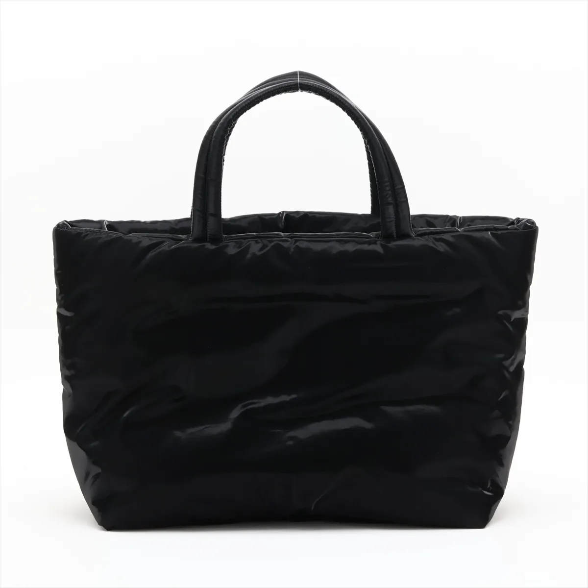 756269 Nylon Tote Bag, Black — view 2