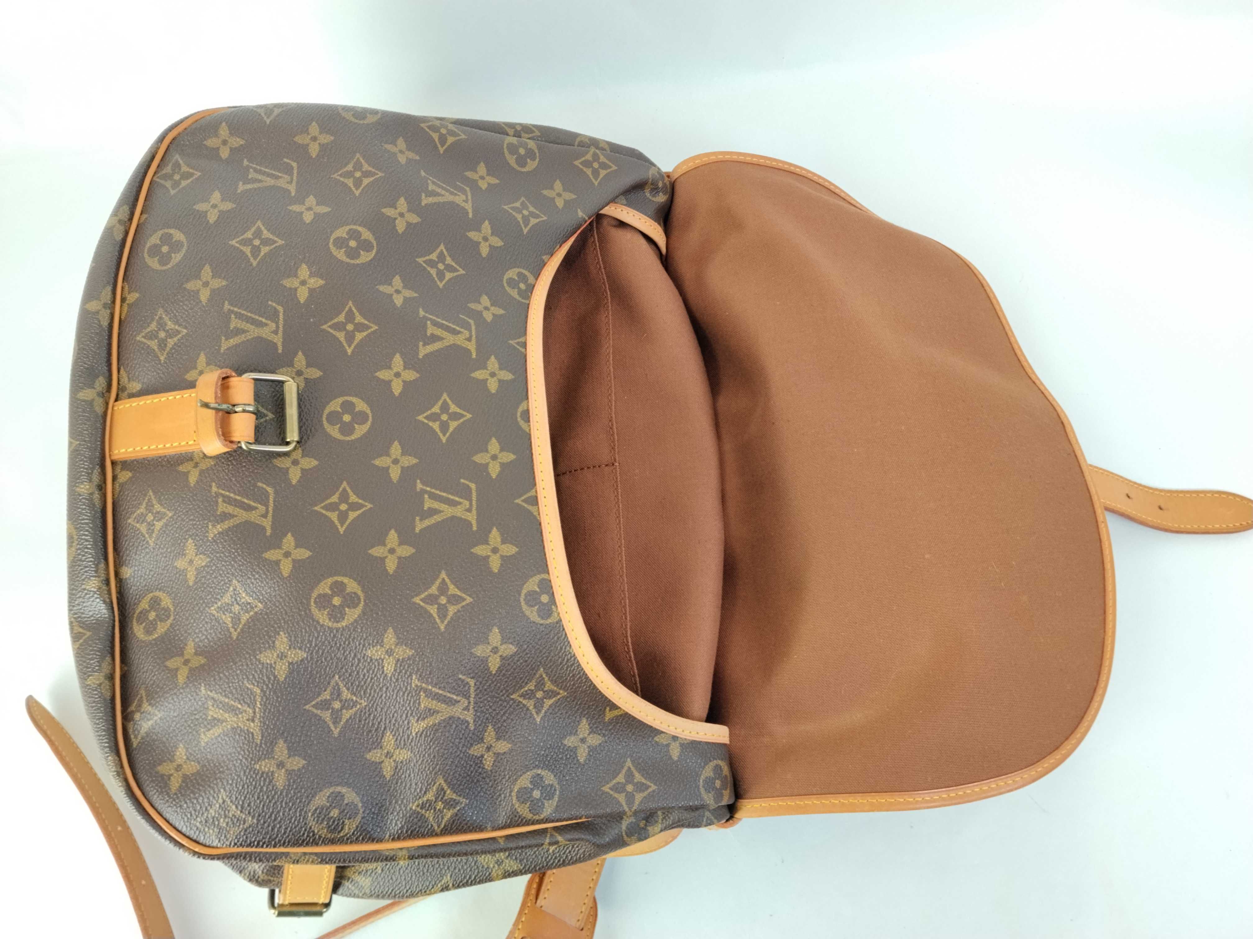 Monogram Vuitton Saumur 35 M42254 AR0972 Shoulder Bag — view 11