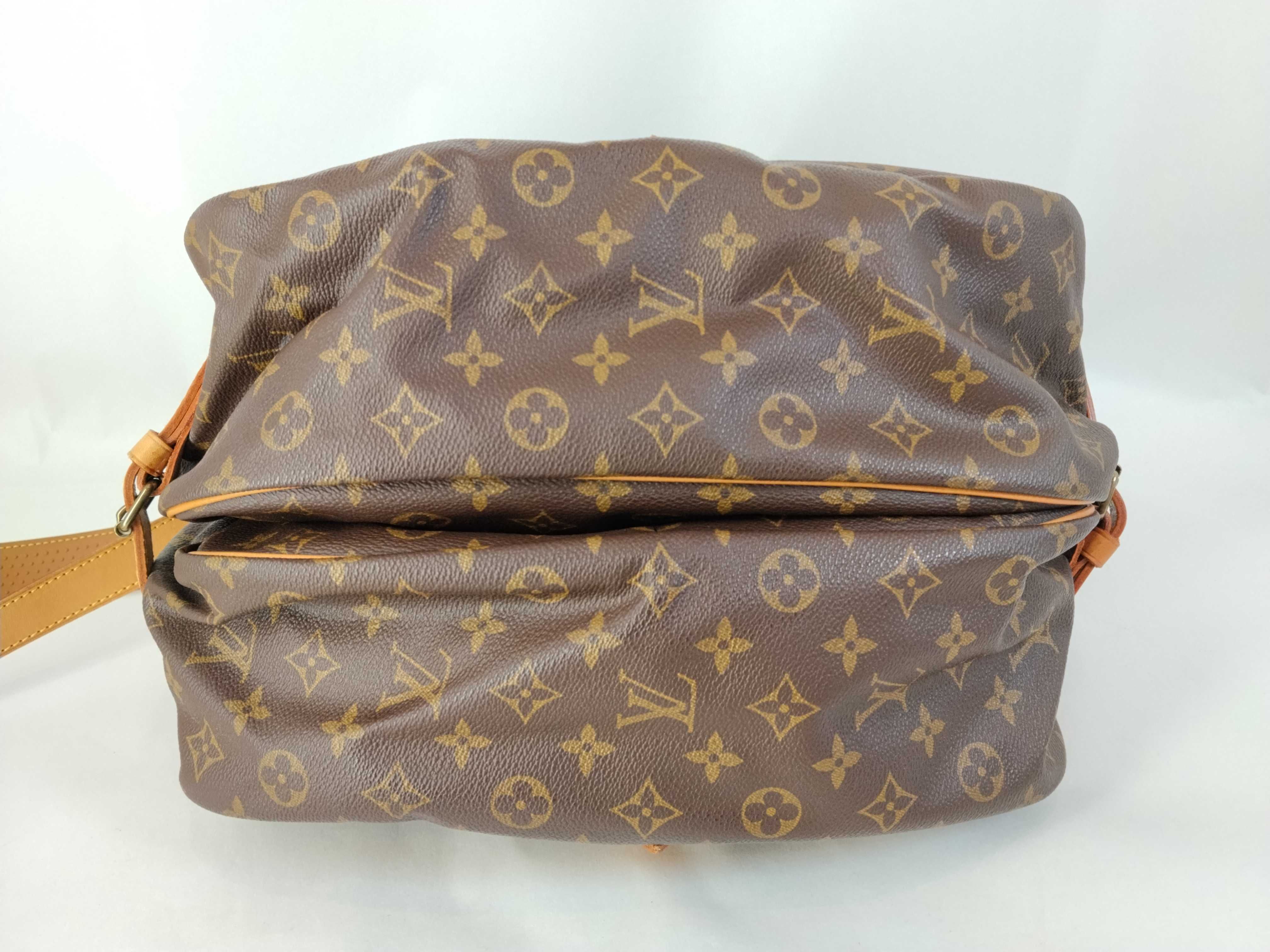 Monogram Vuitton Saumur 35 M42254 AR0972 Shoulder Bag — view 7