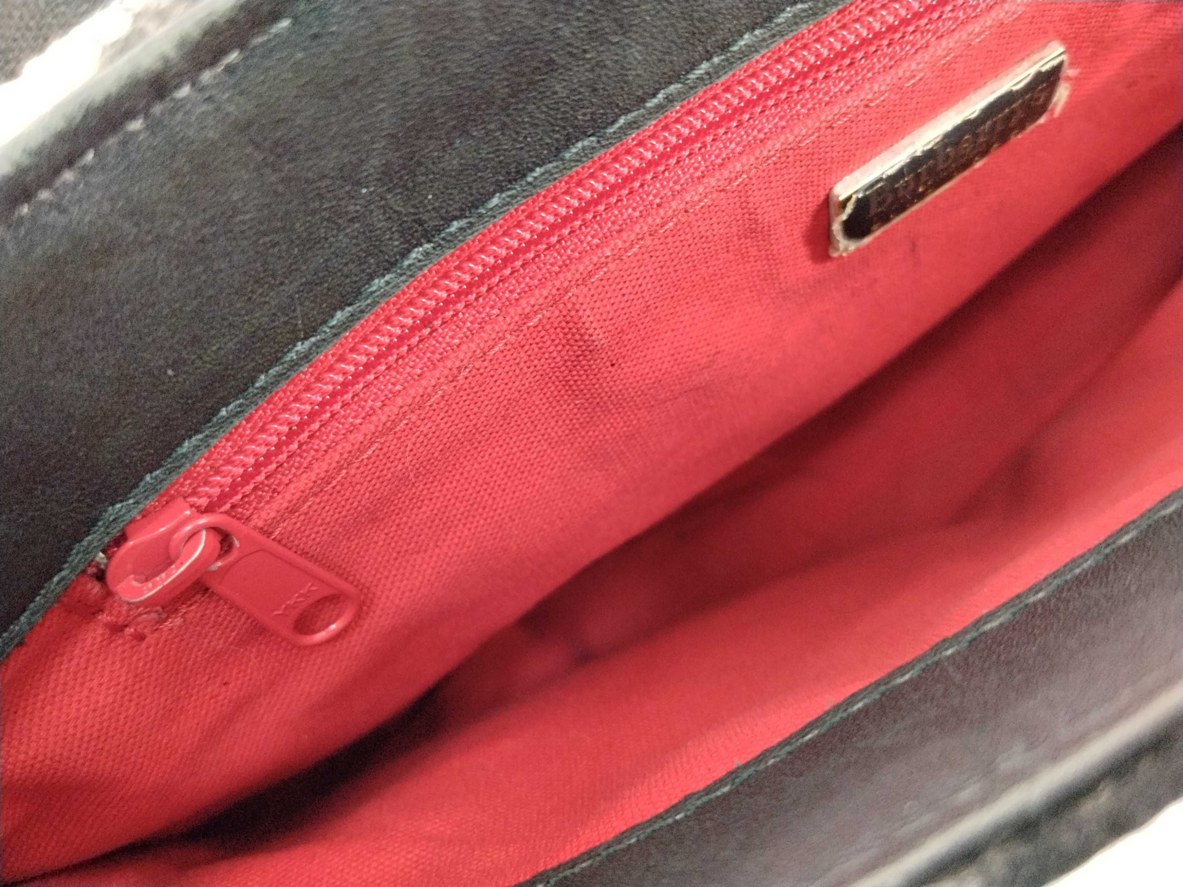 One-Shoulder Bag, Suede, Green Shoulder Bag — view 14