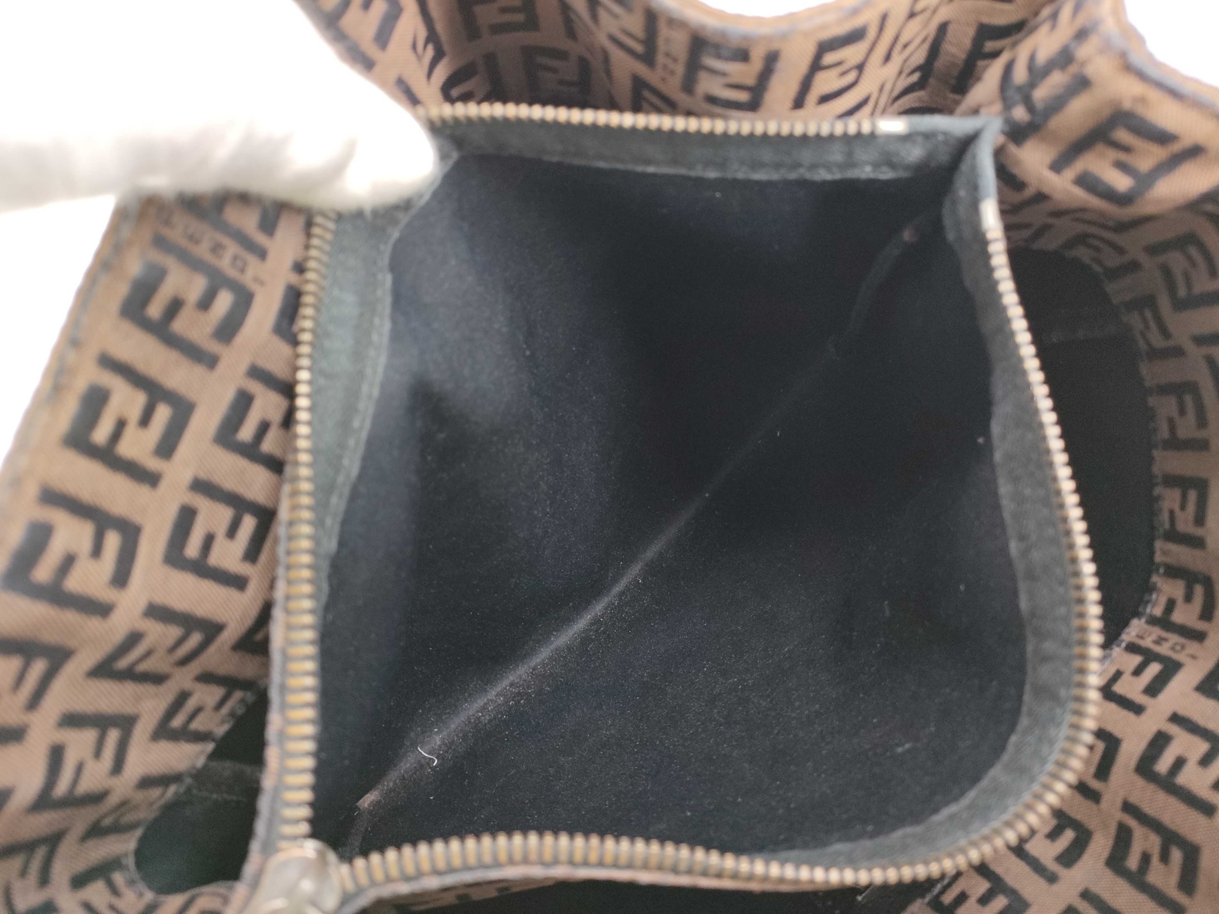 Zucca pattern Fendi Zucchino handbag tote bag — view 12