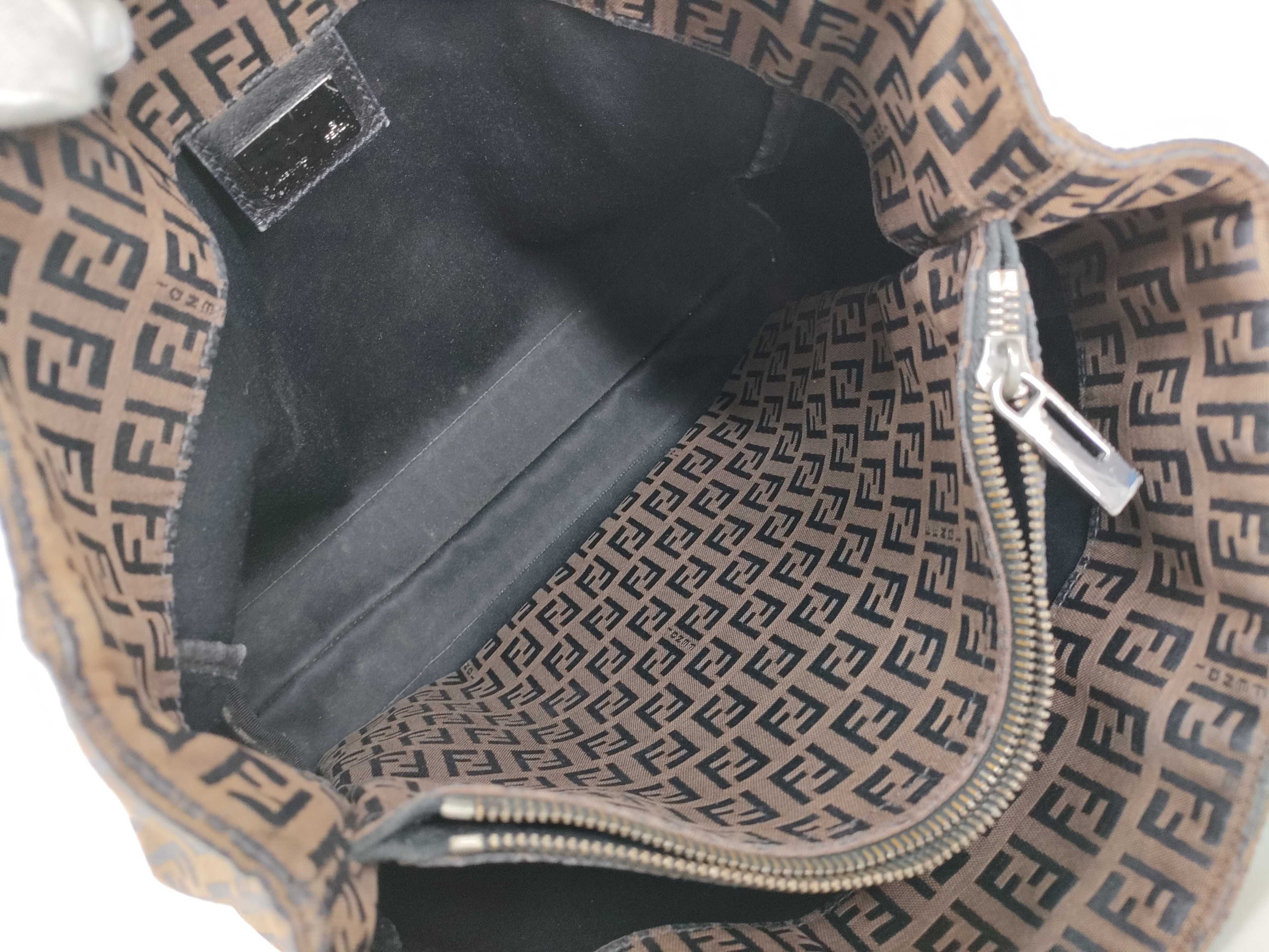 Zucca pattern Fendi Zucchino handbag tote bag — view 8