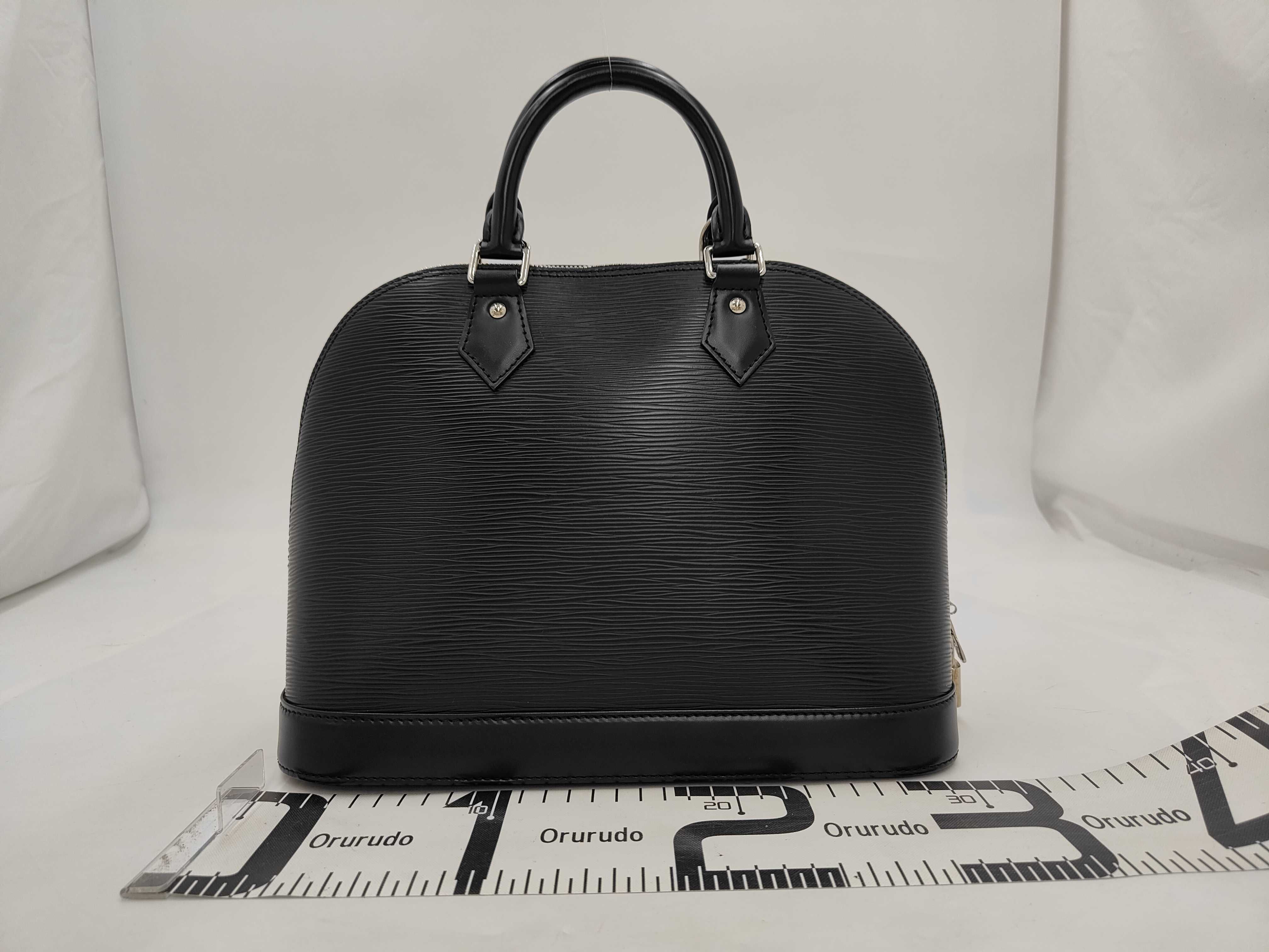 Alma PM Epi Black Handbag — view 2