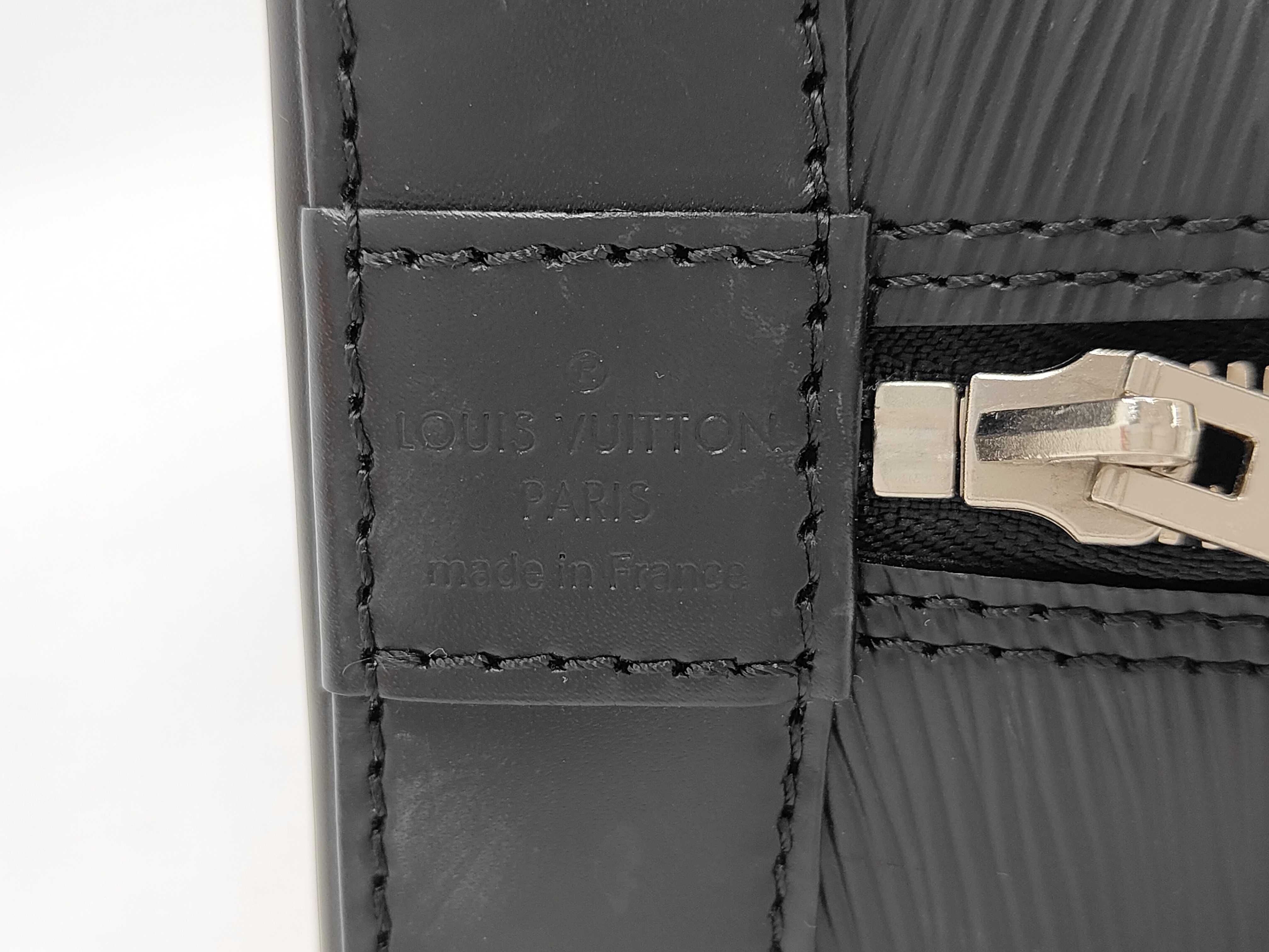 Alma PM Epi Black Handbag — view 10