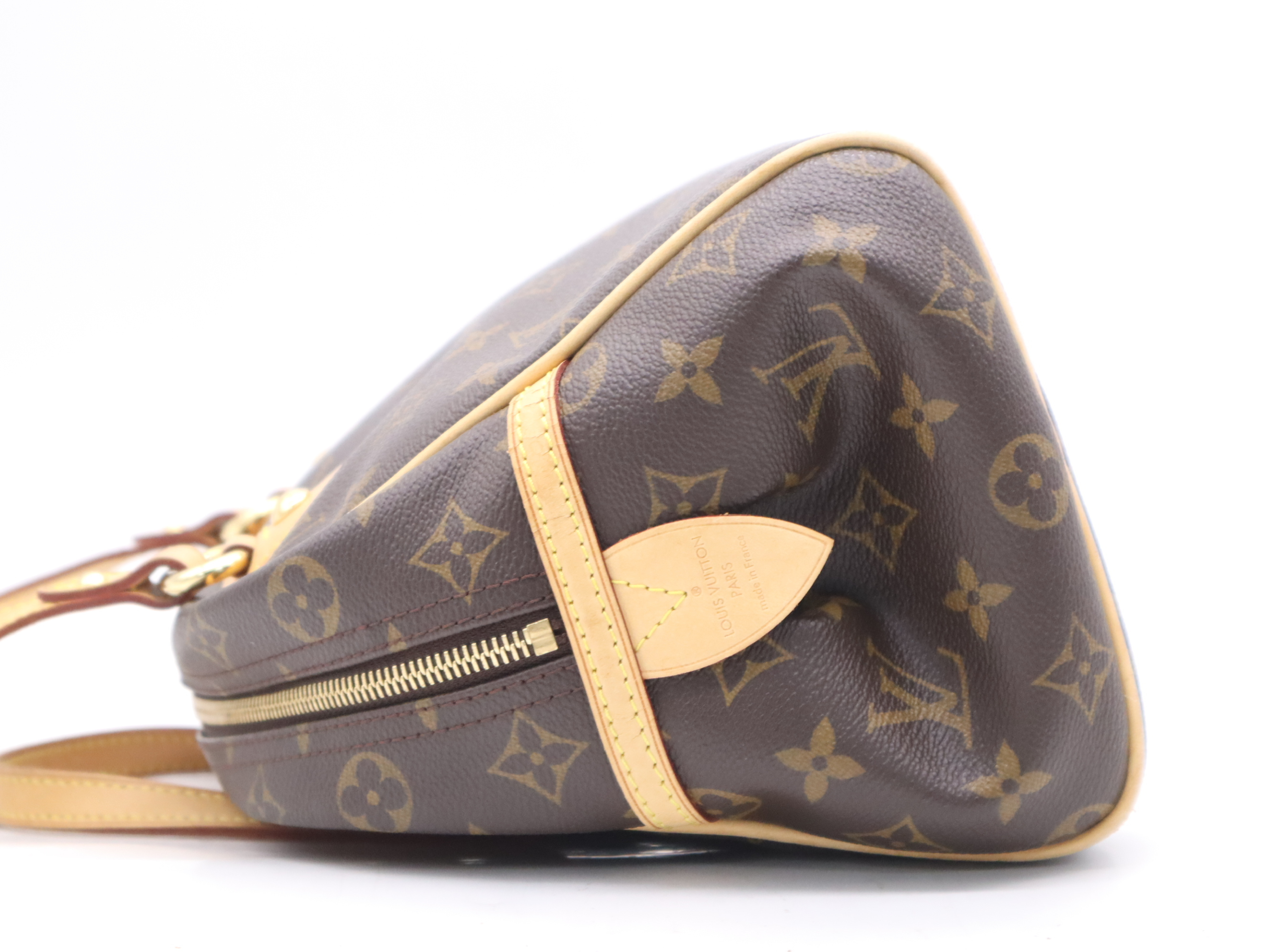 M95565 Monogram Montorgueil PM Handbag with Padlock and 2 Keys — view 3