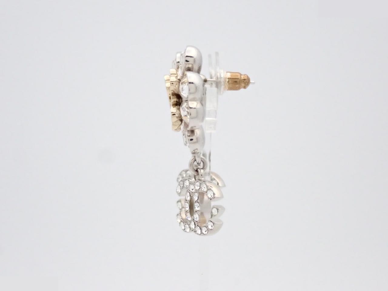 Coco Mark Silver Earrings — view 3