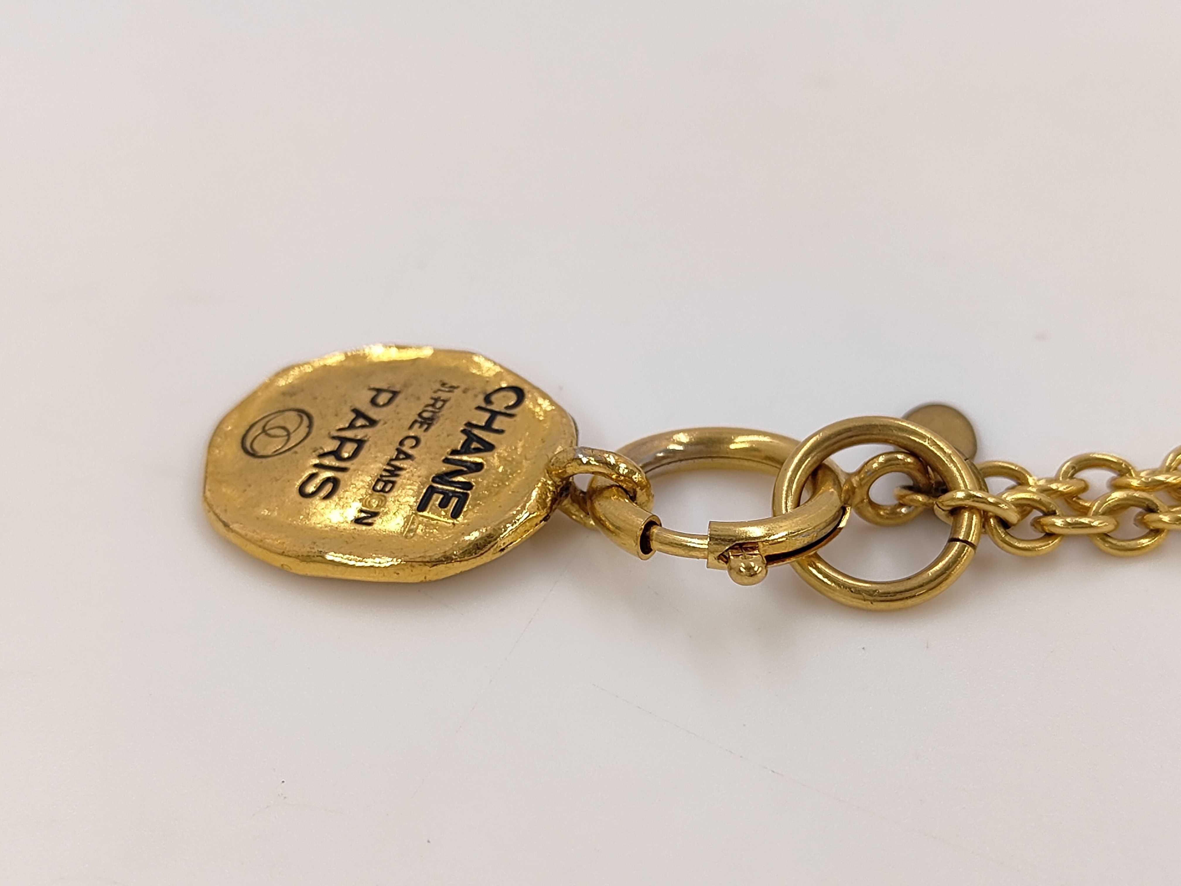 Coco Mark Coin Necklace — view 2