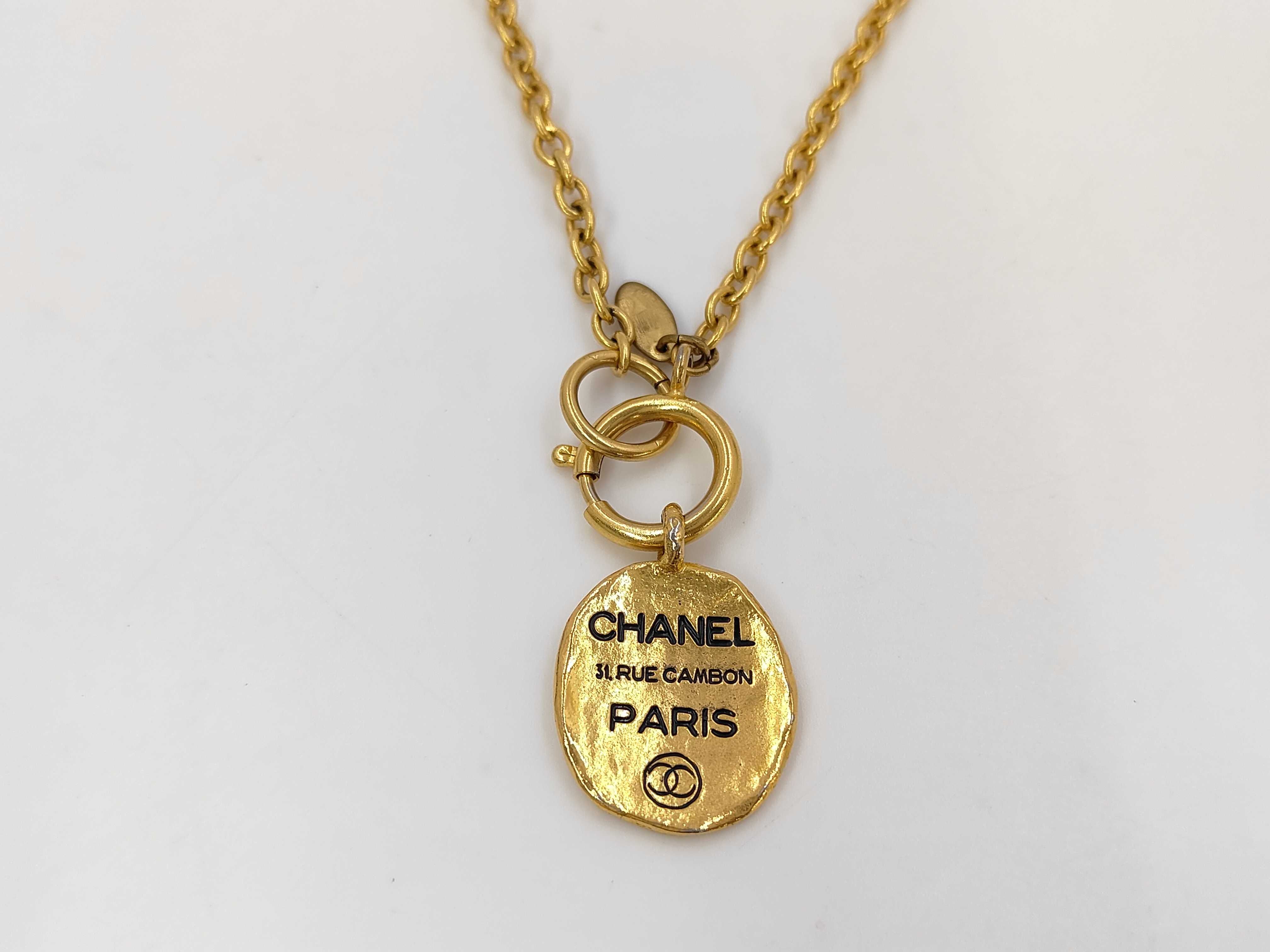 Coco Mark Coin Necklace — view 3
