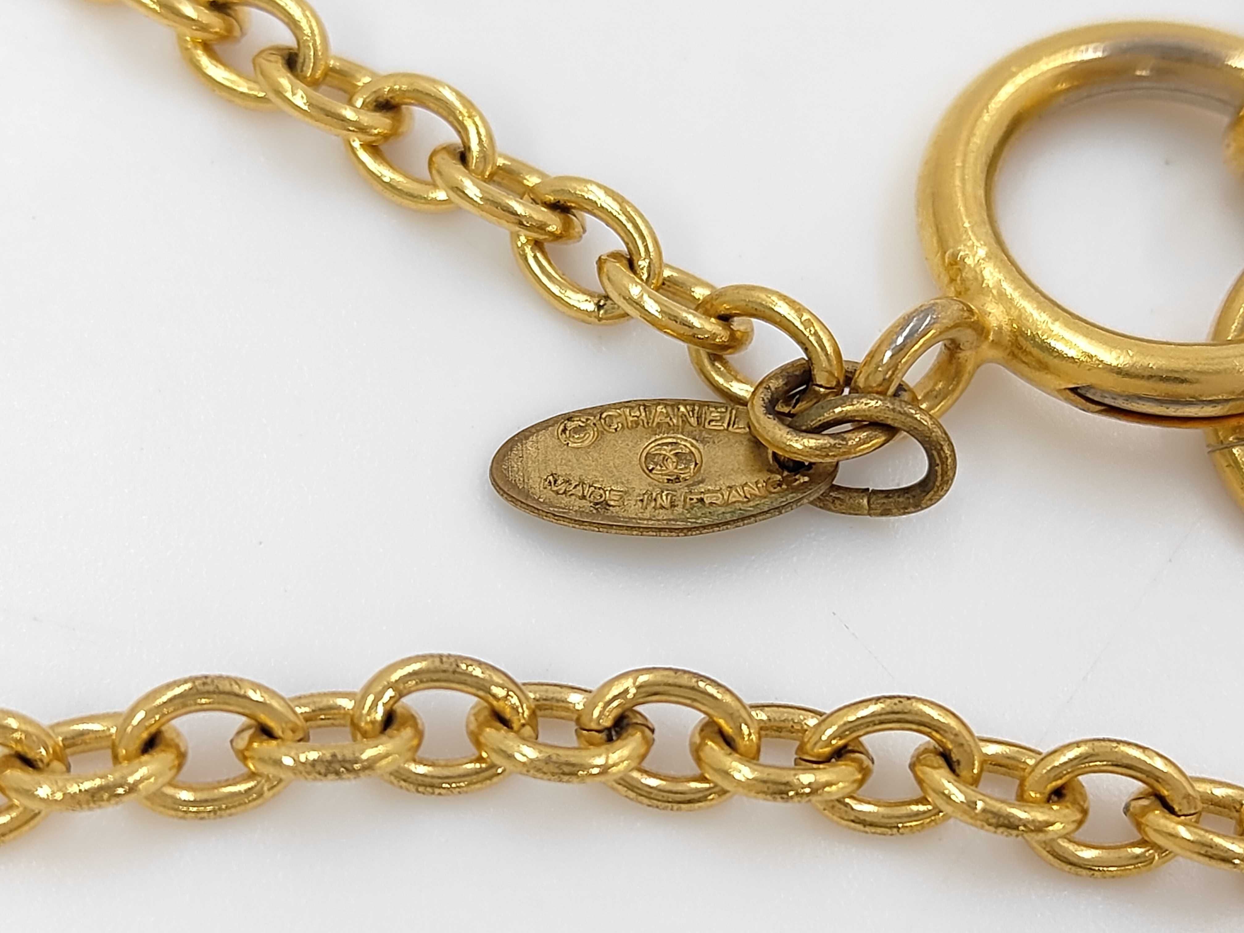 Coco Mark Coin Necklace — view 5
