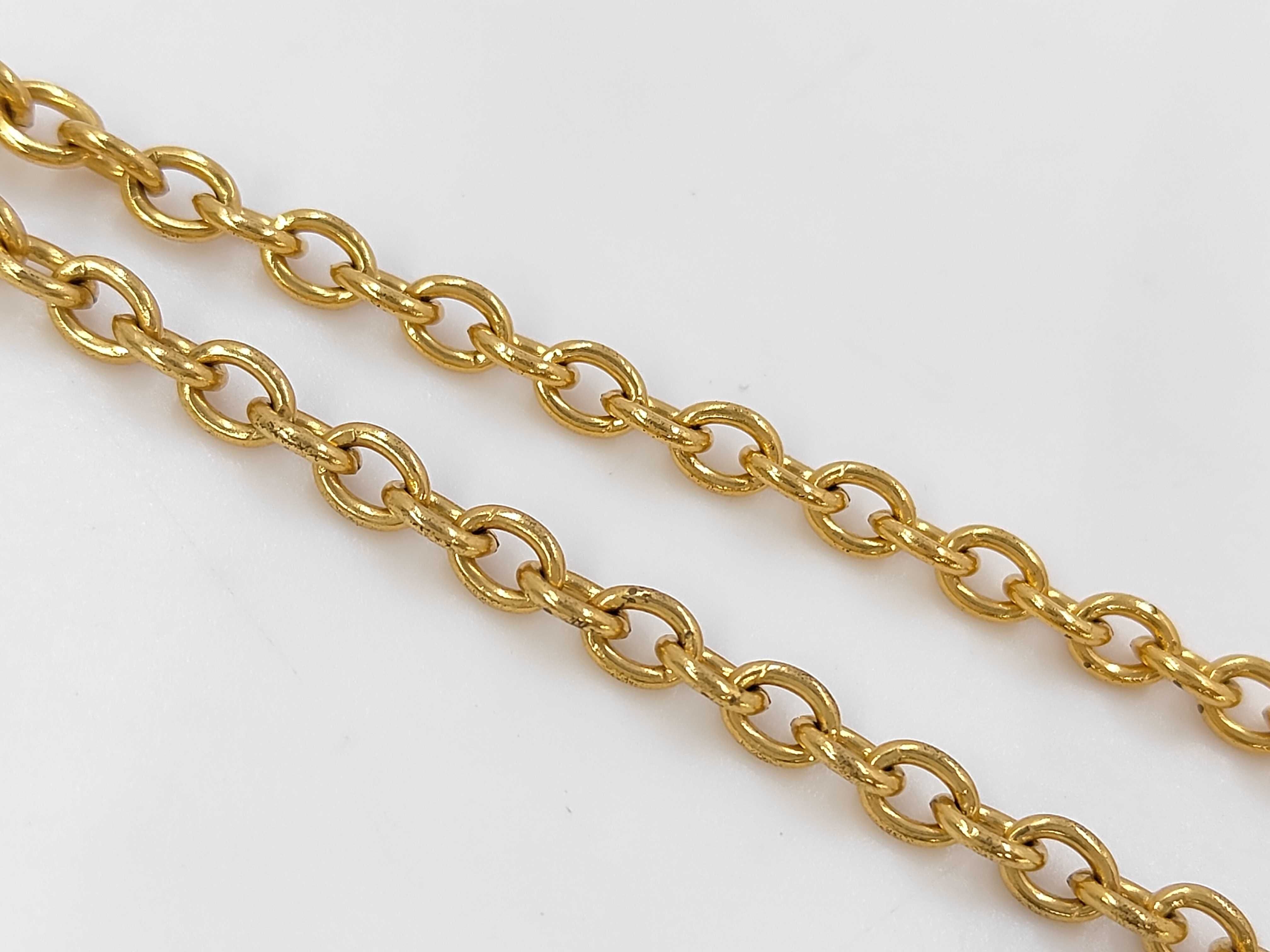 Coco Mark Coin Necklace — view 6