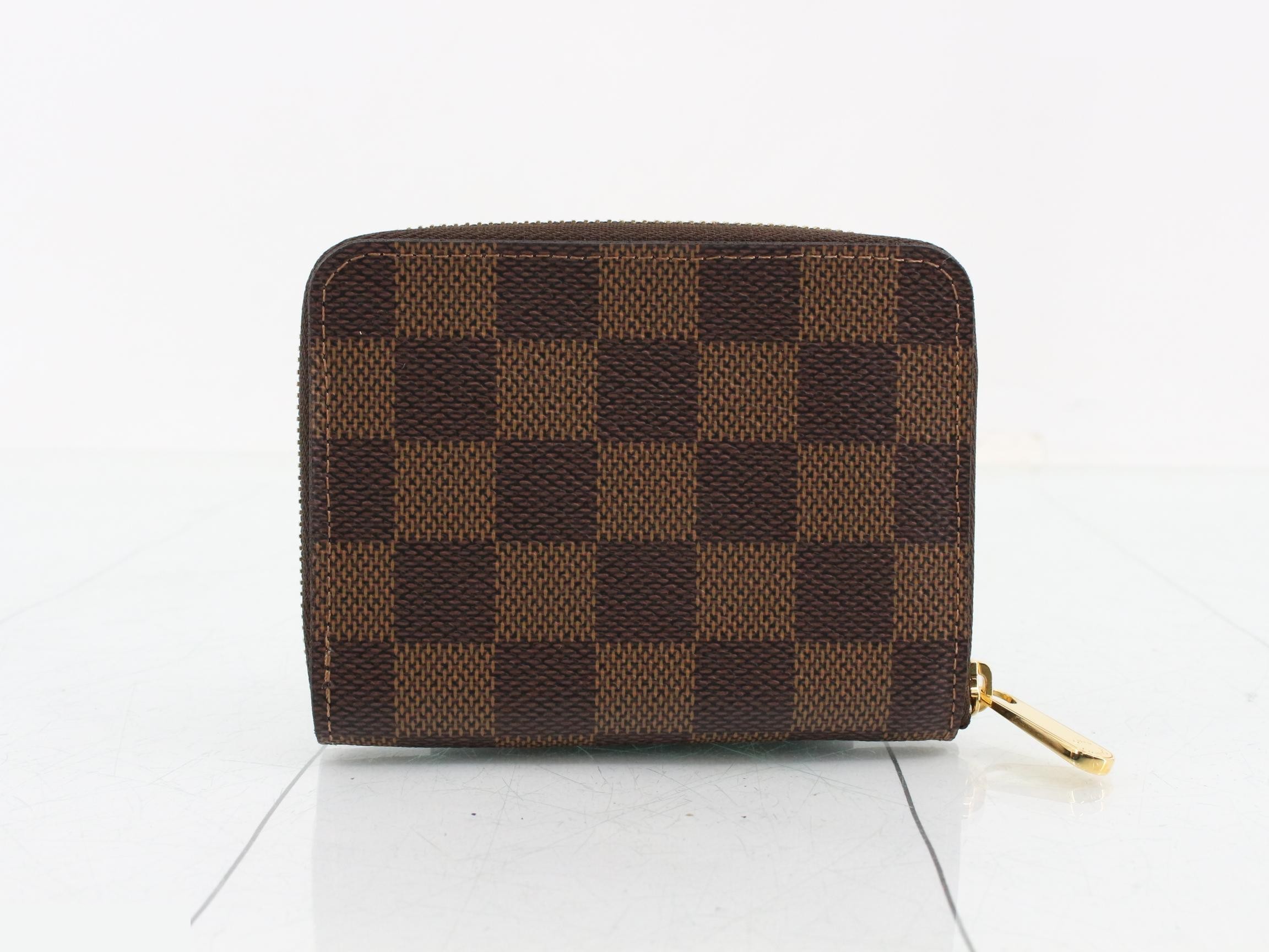 Zippy Coin Purse, Brown — view 2