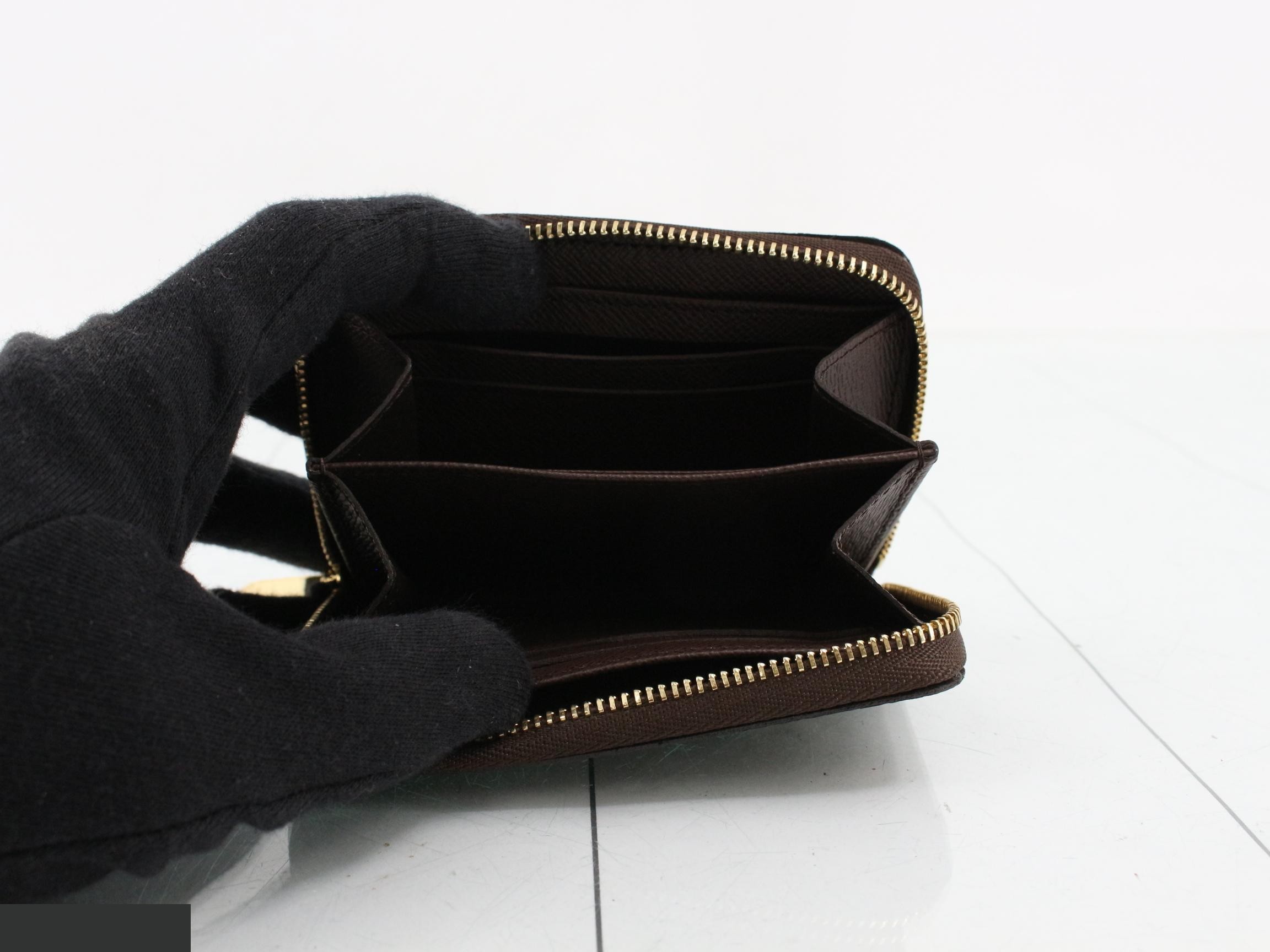Zippy Coin Purse, Brown — view 4
