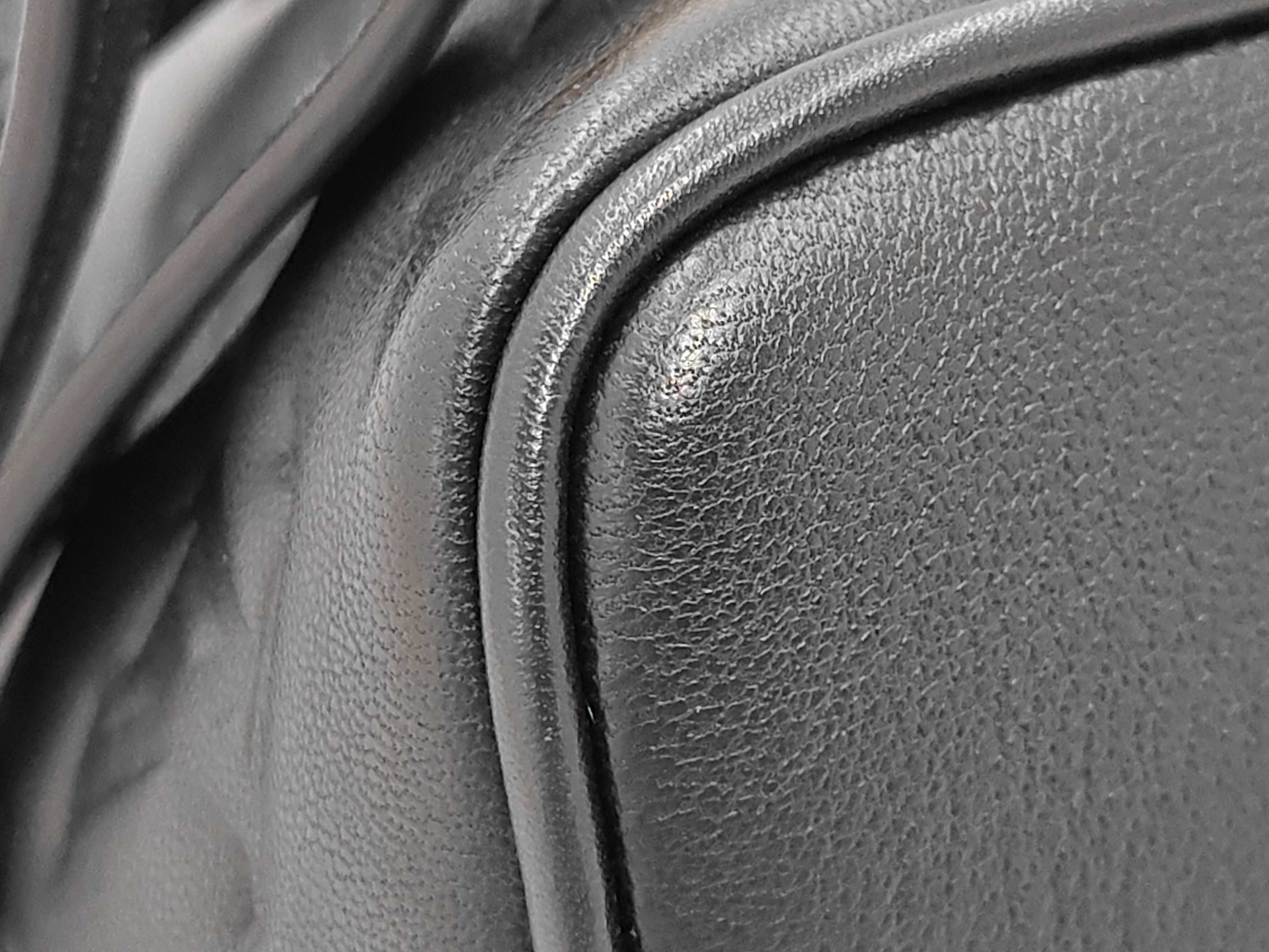 Embossed Coussin Chain Backpack PM M13357 Black RFID Detectable Backpack Rucksack — view 7