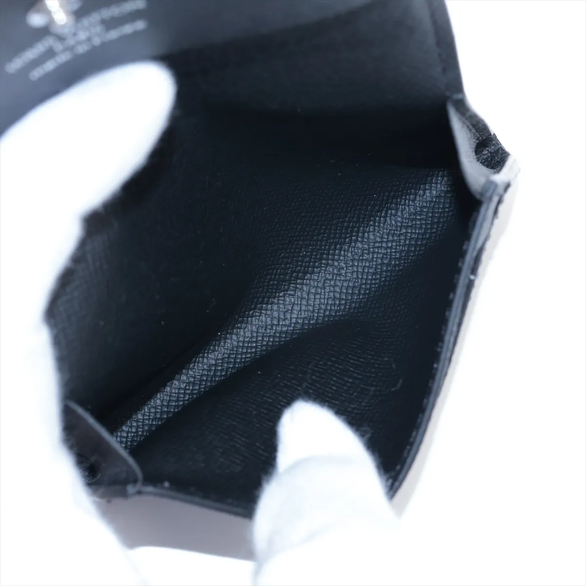 Monogram Eclipse Enveloppe Carte de Visite M12874 Black Card Case (RFID detected) — view 4