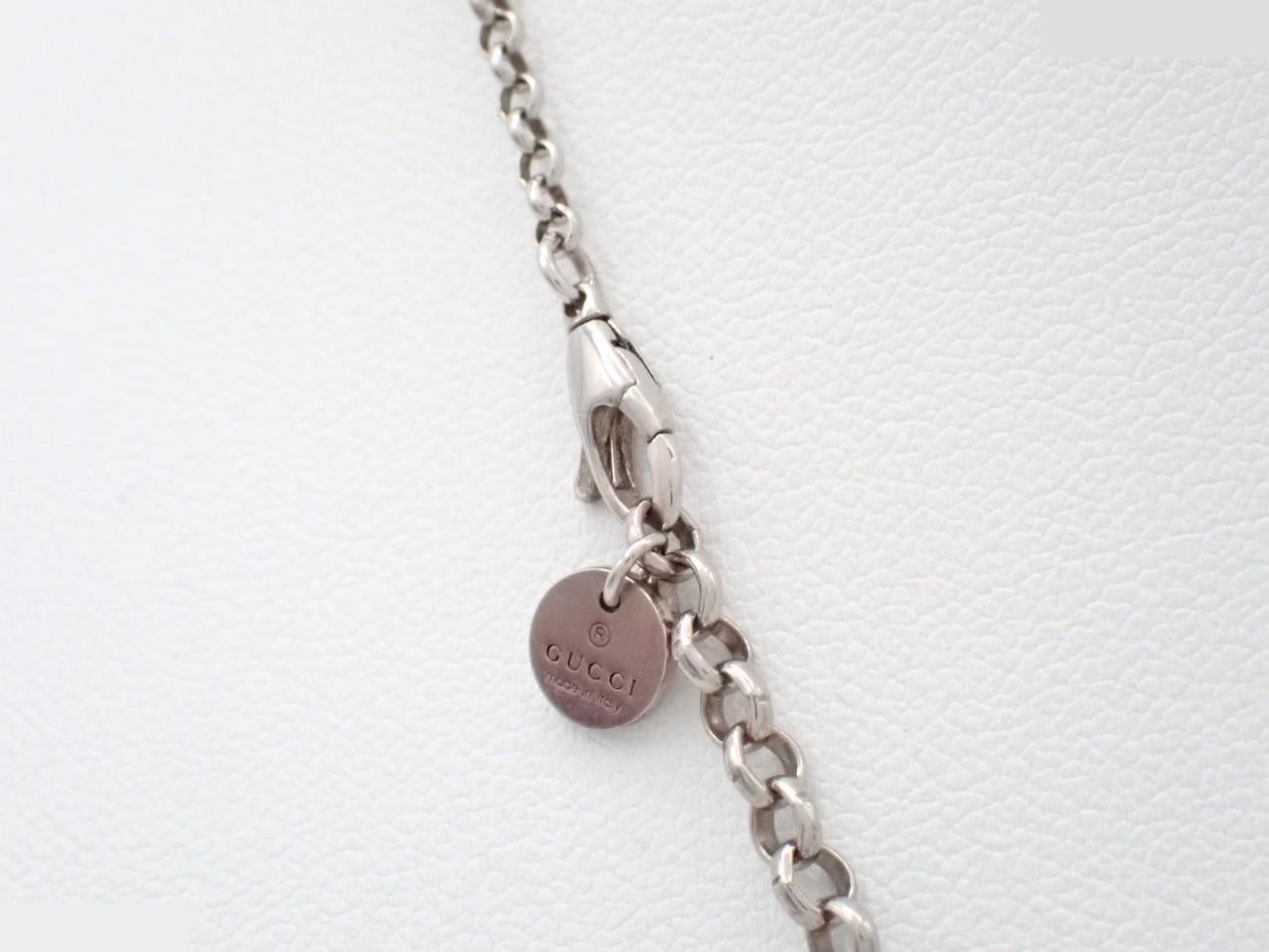 Interlocking G Silver Necklace, Chain approx. 50cm, 925 sterling silver, 7.4g — view 2