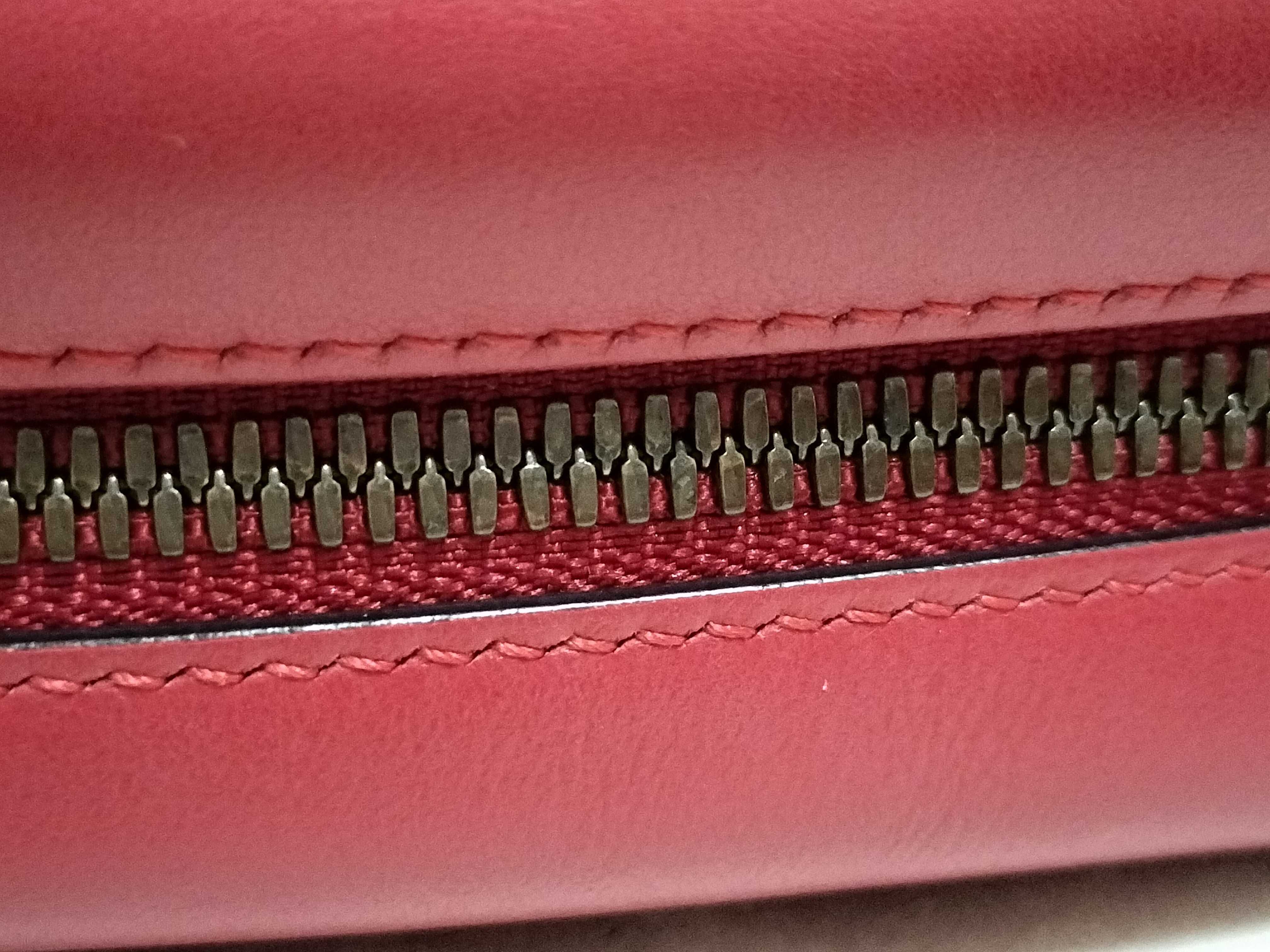 GG Marmont Leather Shoulder Bag, Red, 447632 (Shoulder Bag) — view 6