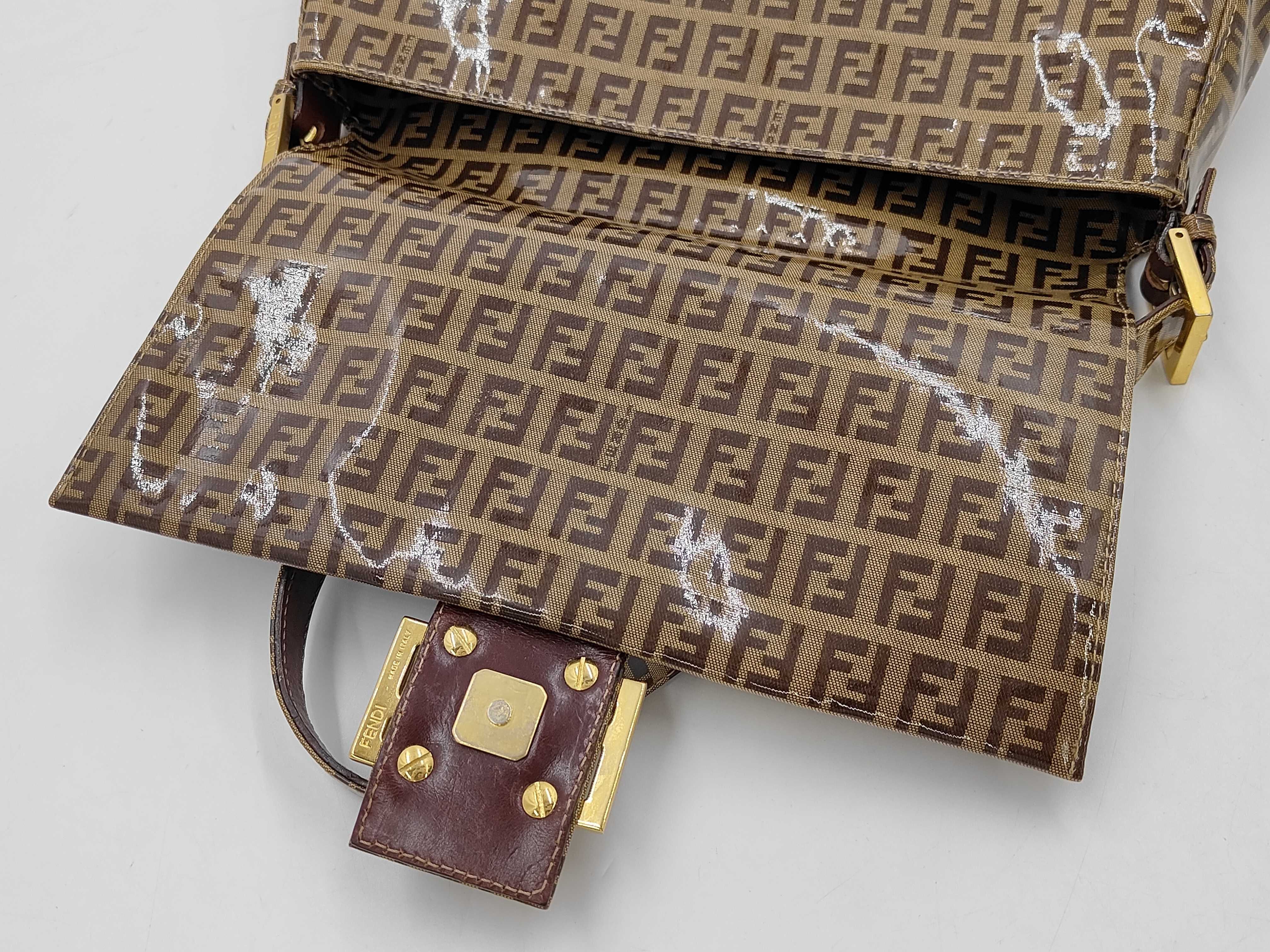 Vinyl Zucchino Mamma Shoulder Bag — view 7