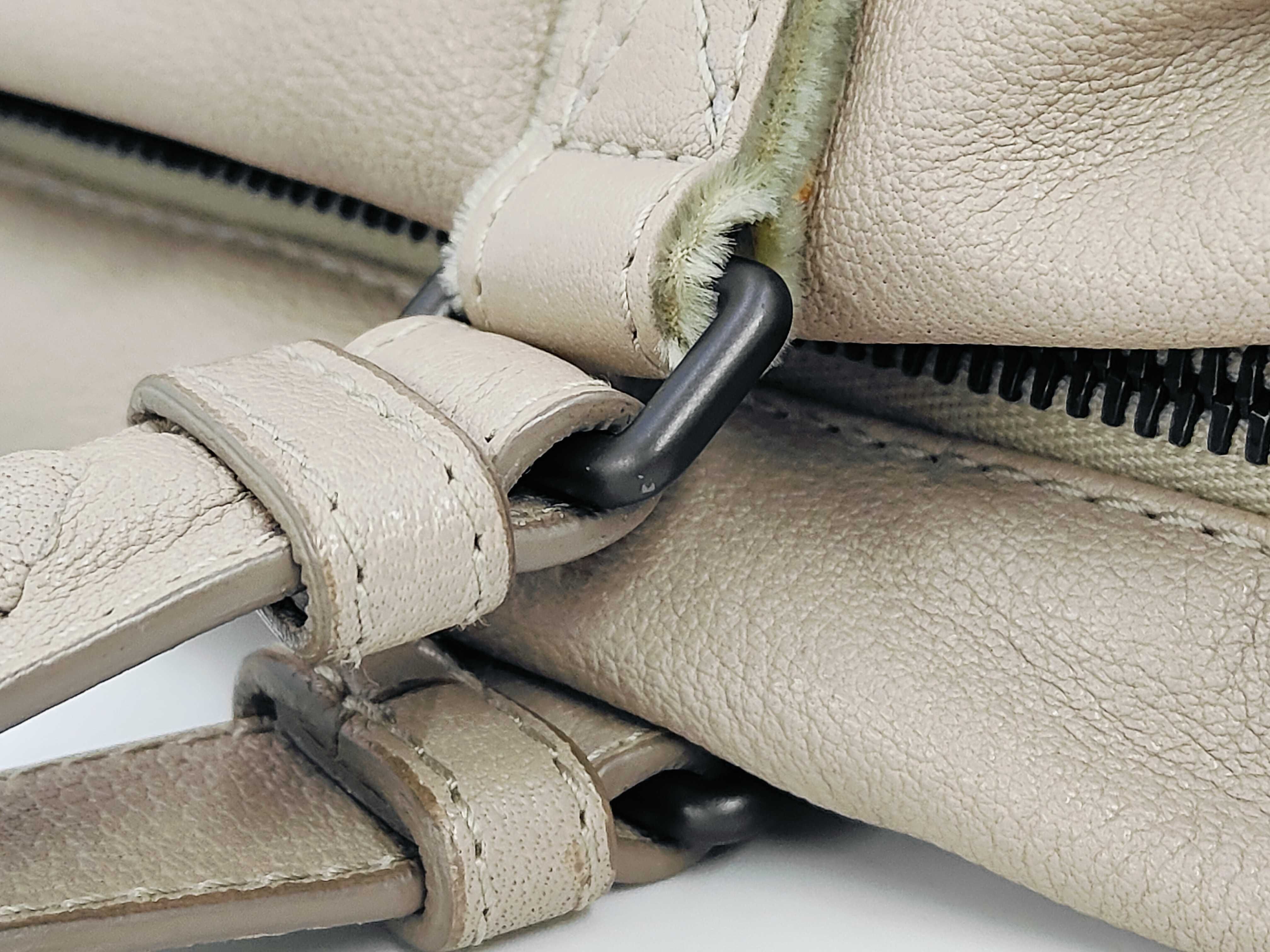 BV Bottega Veneta Beige Leather Handbag — view 5