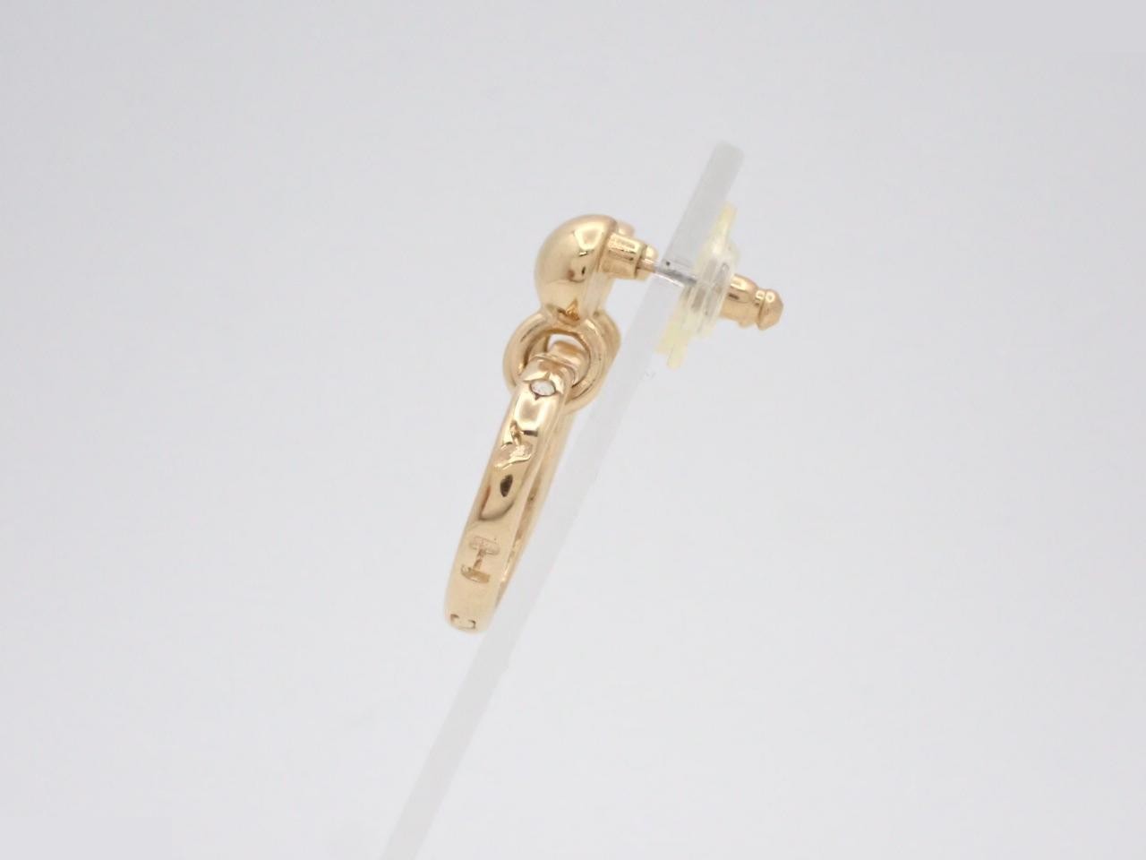 GP logo earrings — view 3