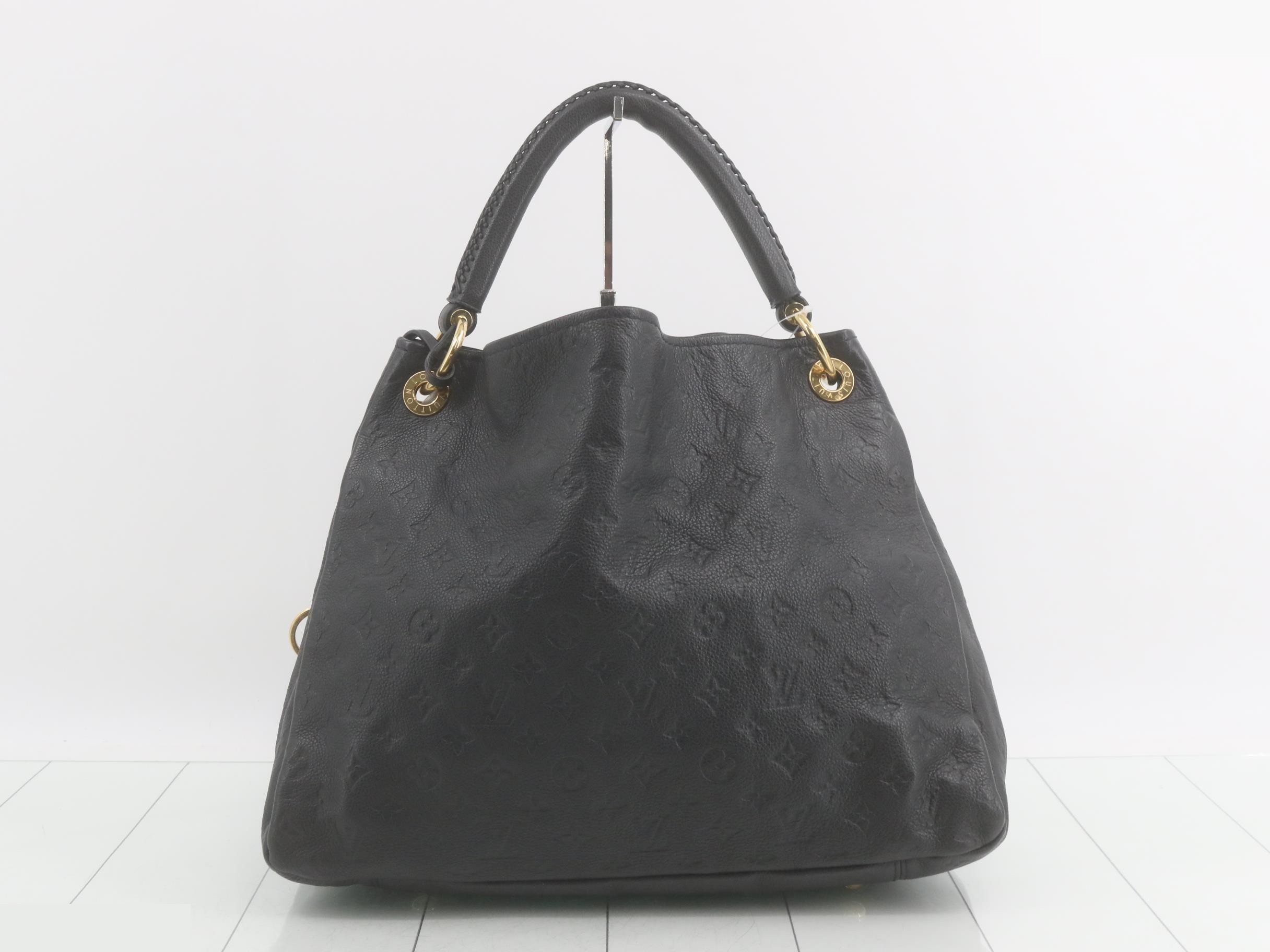 Monogram Empreinte Artsy MM Noir Shoulder Bag — view 2