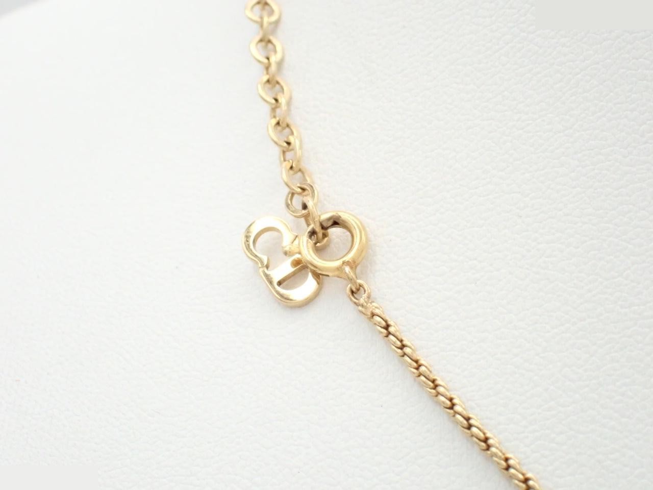 Gold necklace, chain approximately 42cm — view 2