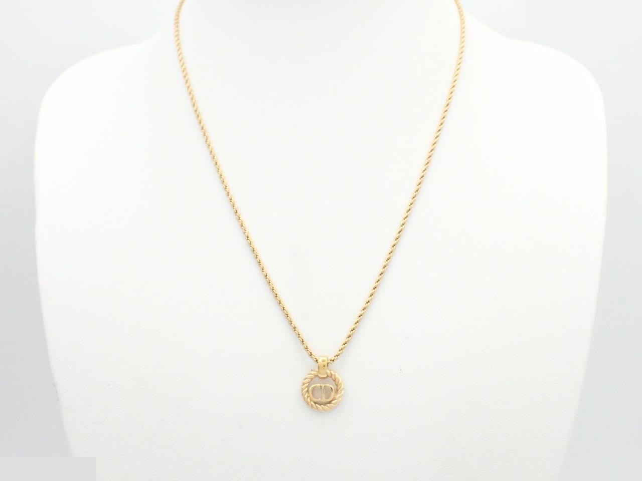 Gold necklace, chain approximately 42cm — view 3