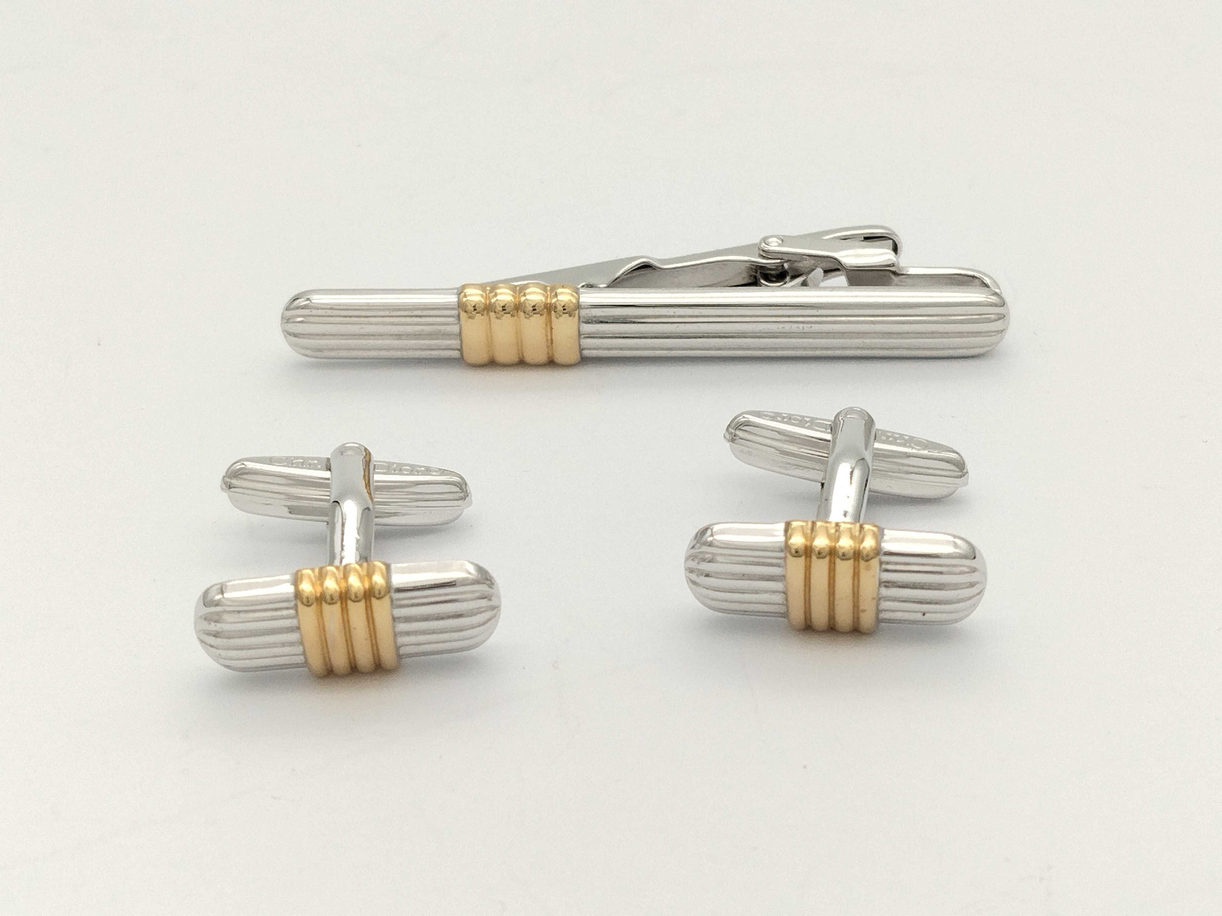 Cufflinks and Tie Pin Set