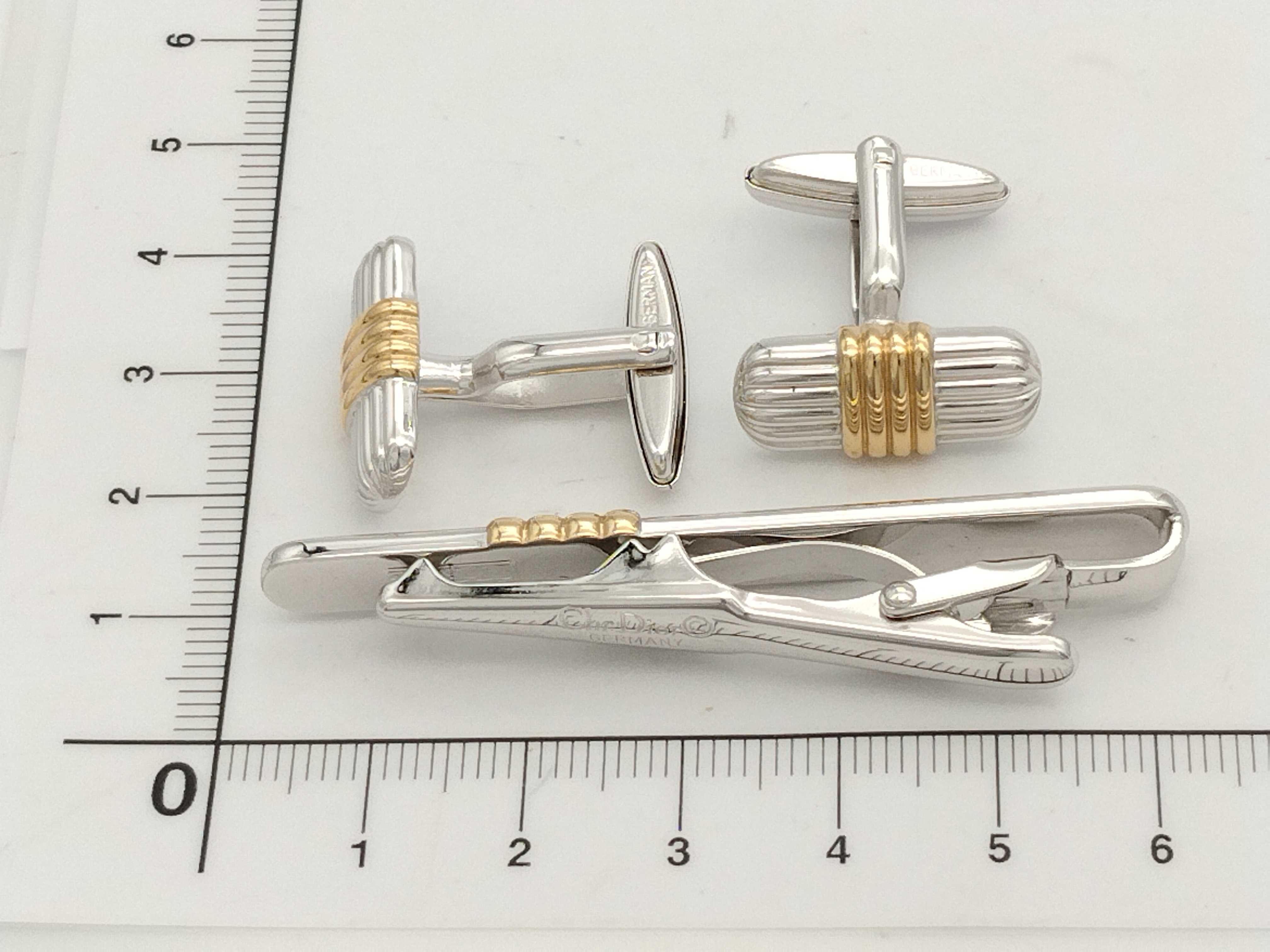 Cufflinks and Tie Pin Set — view 9