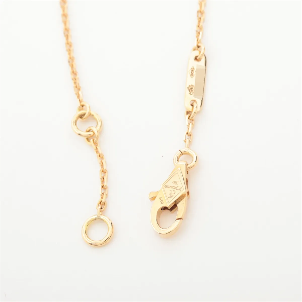 Sweet Alhambra Shell Bracelet 750 (Yellow Gold) 1.9g JF907797 — view 4