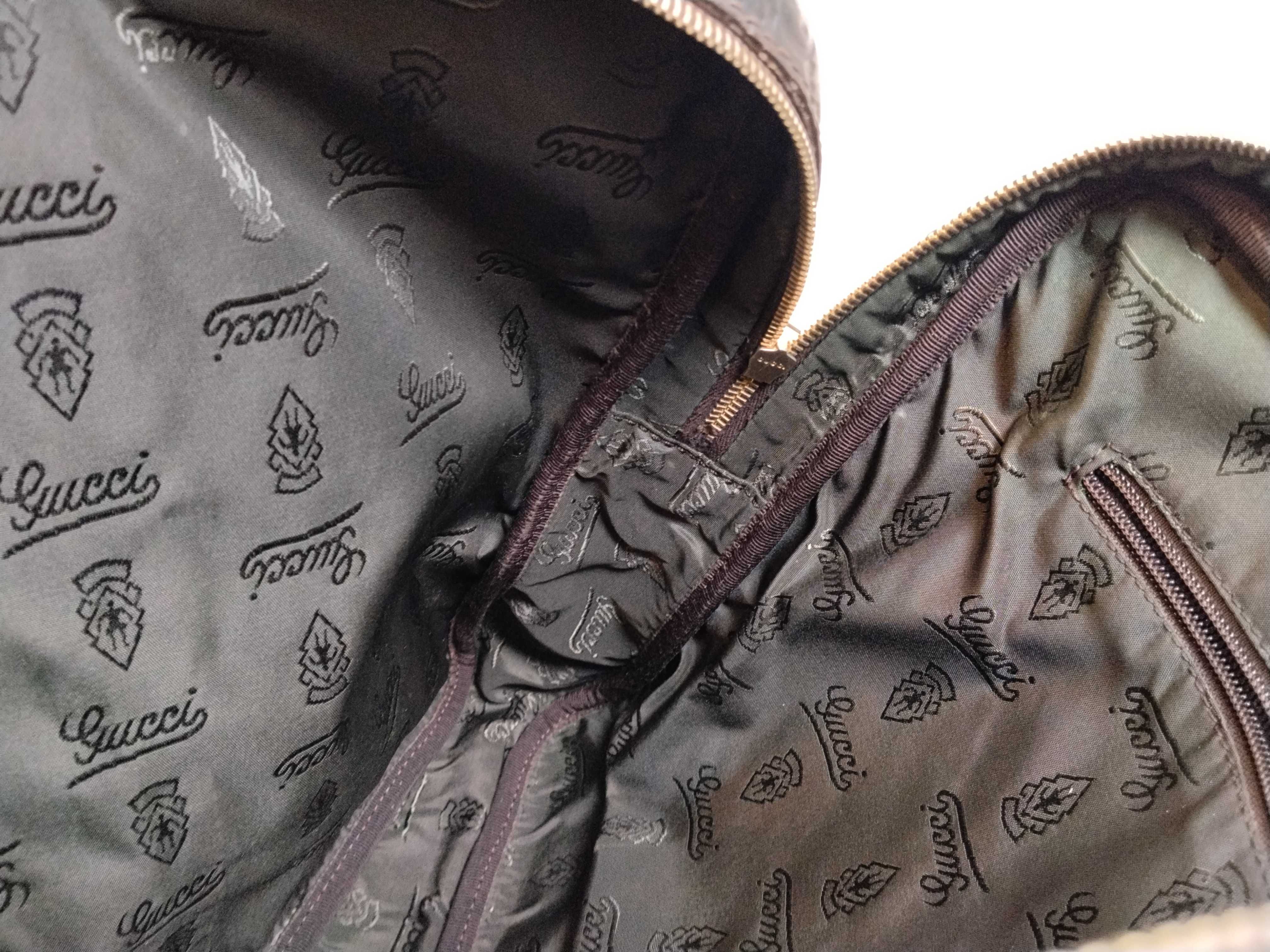 Guccissima 201480 Guccissima Business Bag Leather Black Business Bag — view 12
