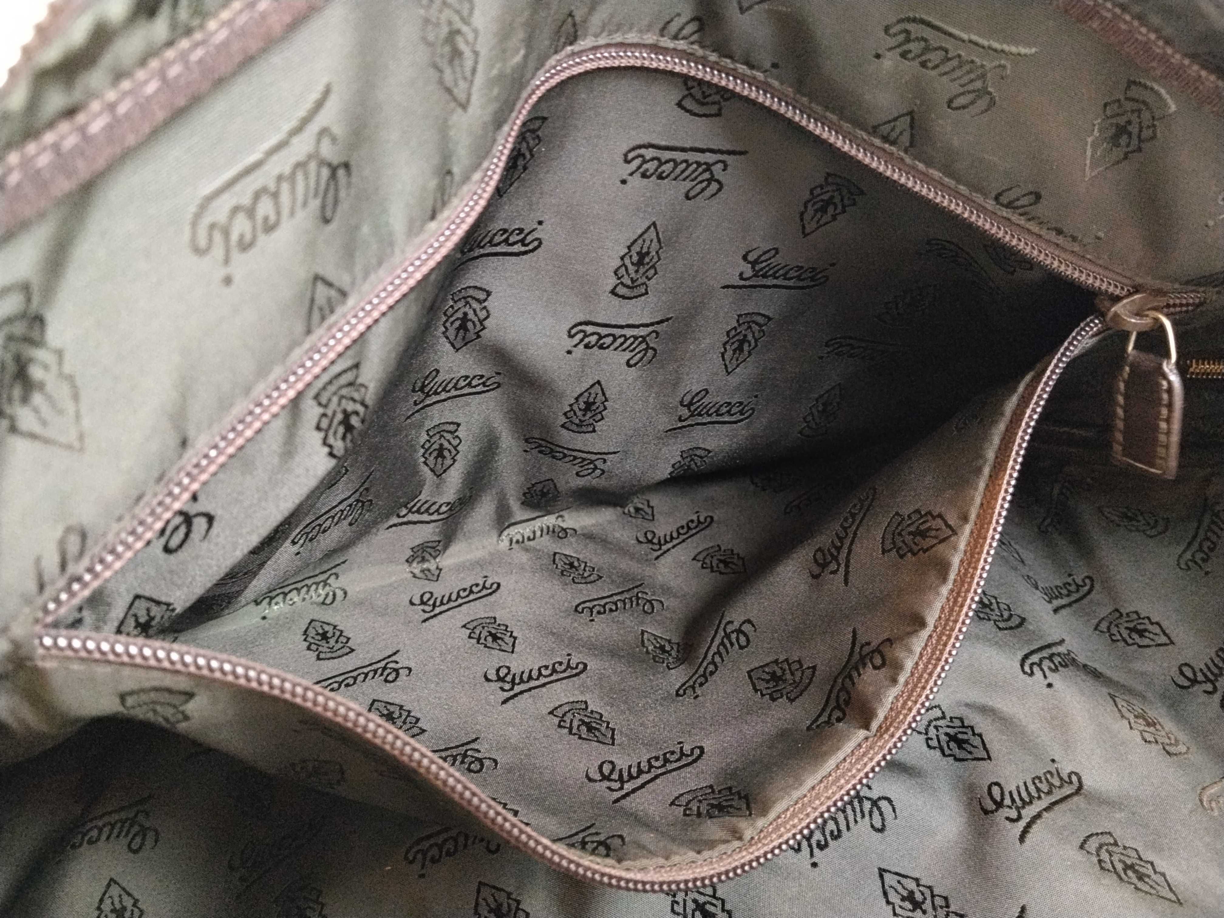 Guccissima 201480 Guccissima Business Bag Leather Black Business Bag — view 14