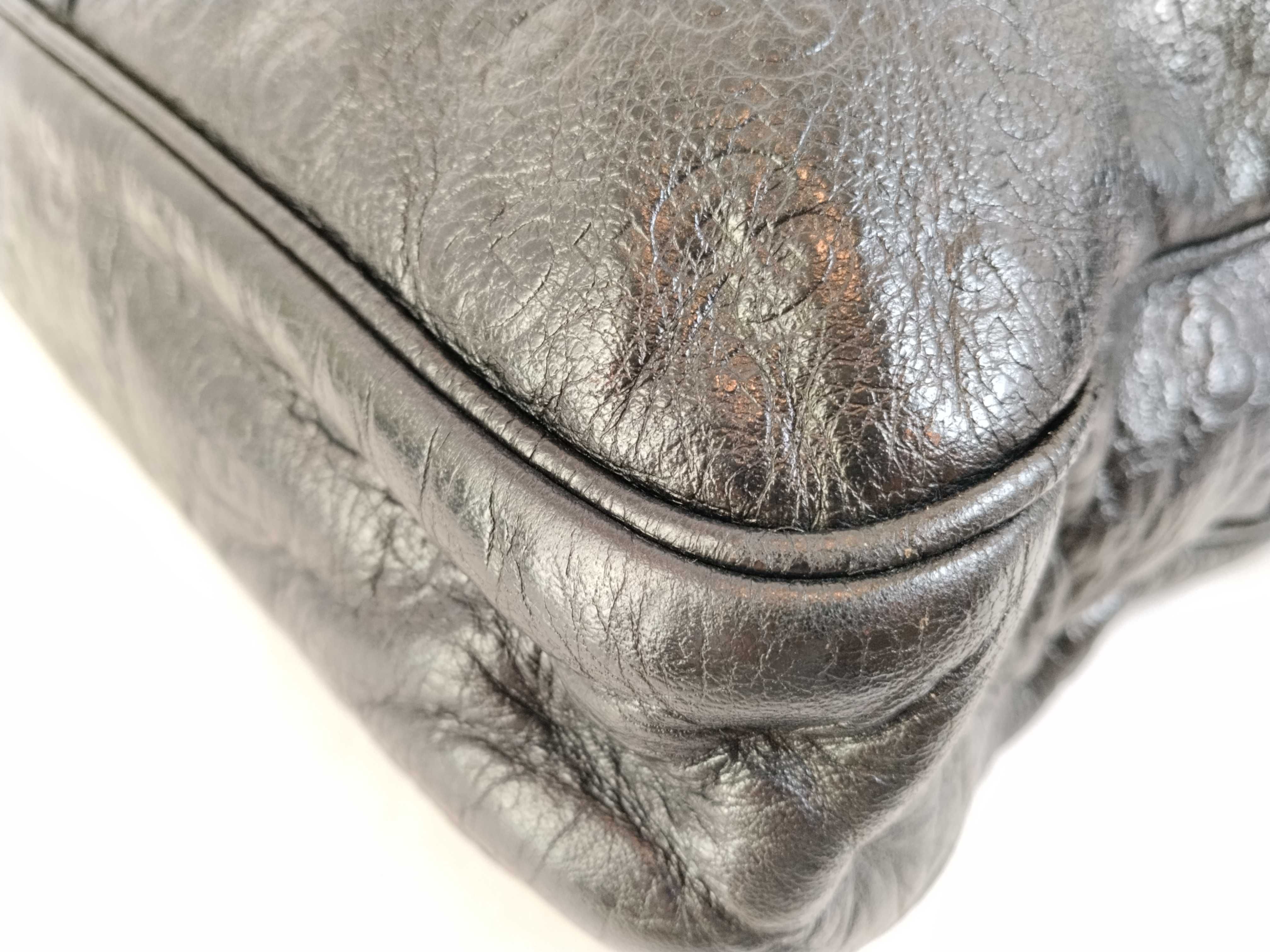 Guccissima 201480 Guccissima Business Bag Leather Black Business Bag — view 7
