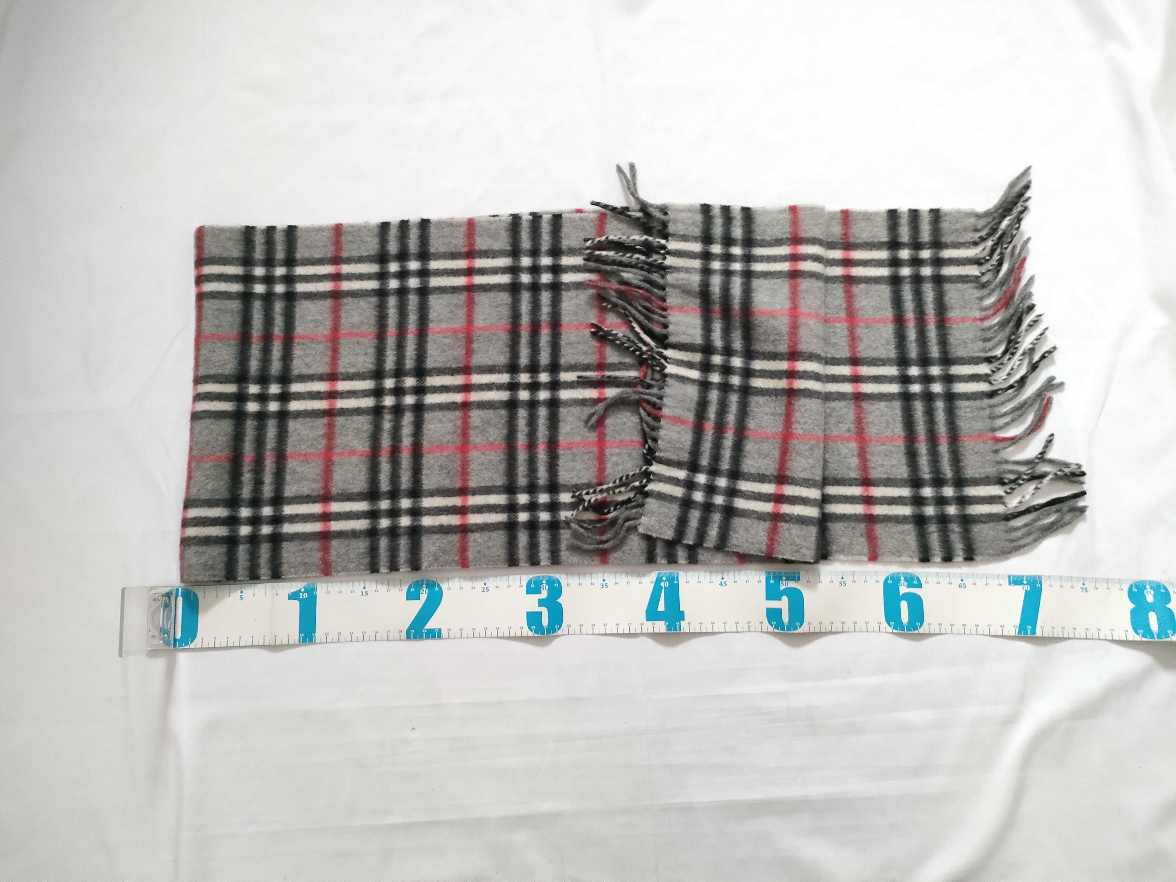 100% Cashmere Scarf, Nova Check Pattern, and other accessories. — view 2