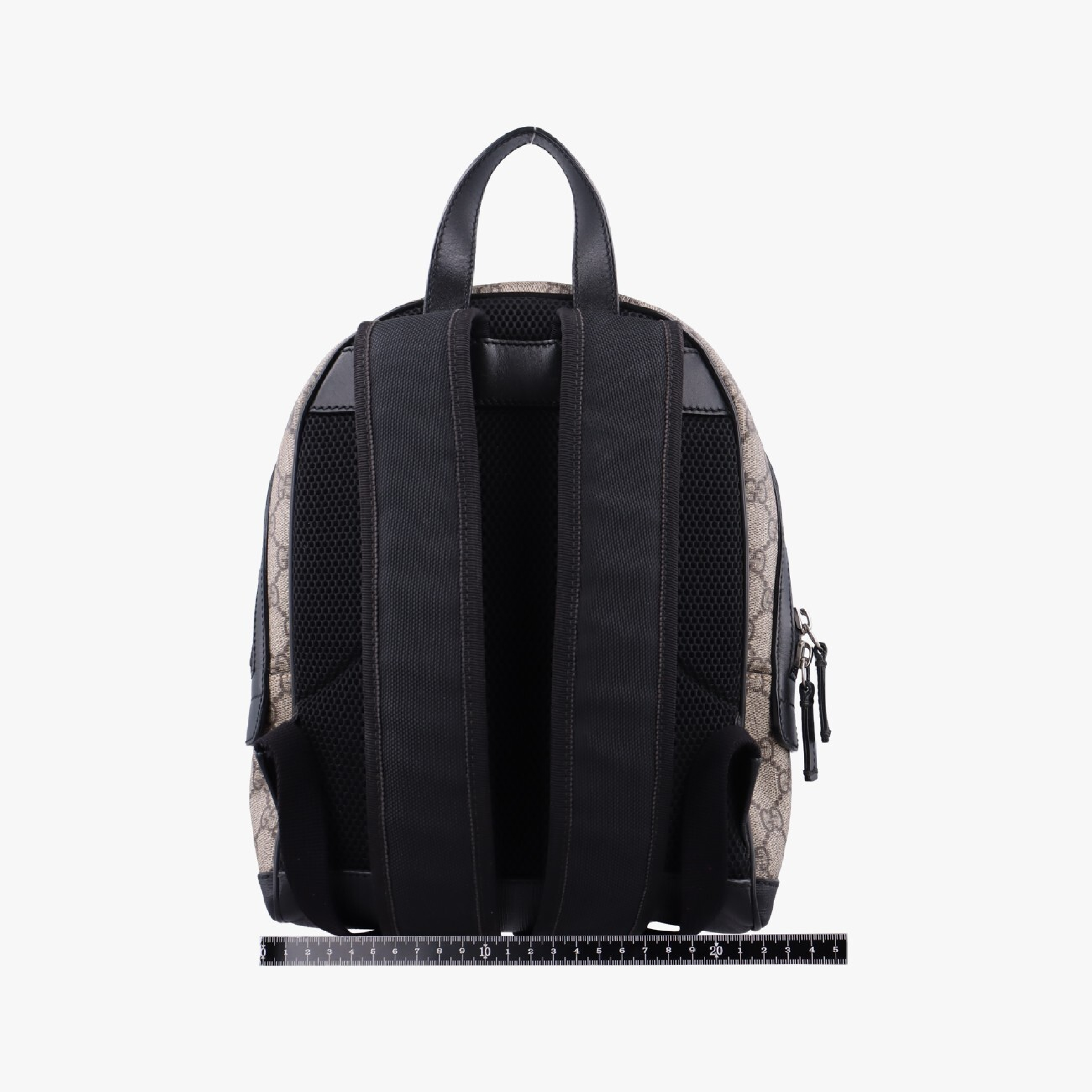 GG Supreme Tian Brown PVC Coated Canvas Backpack 429020 F020791931 — view 2