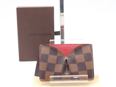 N61219 Damier Porte Cait Caisa Card Case/Pass Case/Business Card Holder (Comes with dust bag and box)