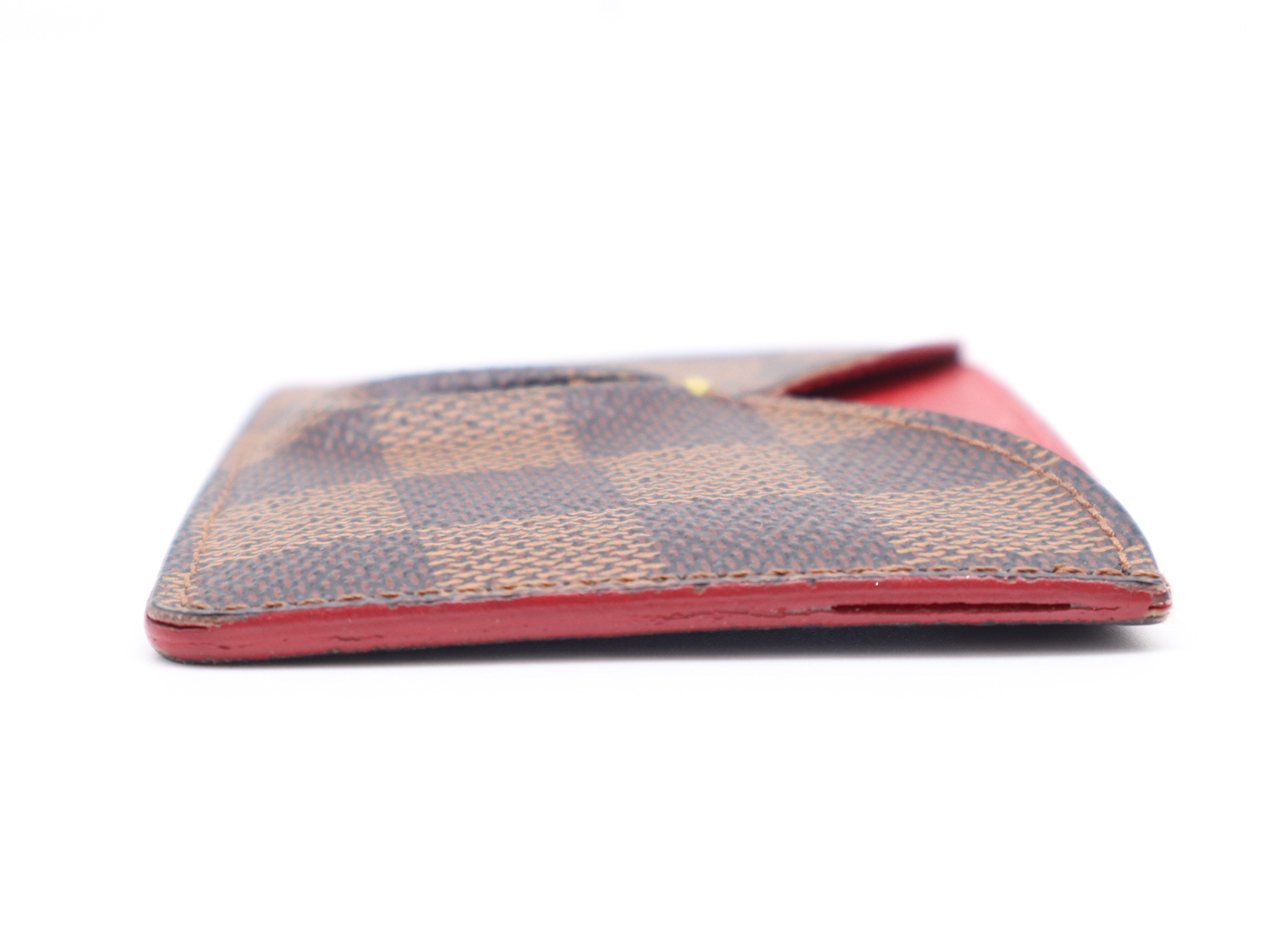 N61219 Damier Porte Cait Caisa Card Case/Pass Case/Business Card Holder (Comes with dust bag and box) — view 5
