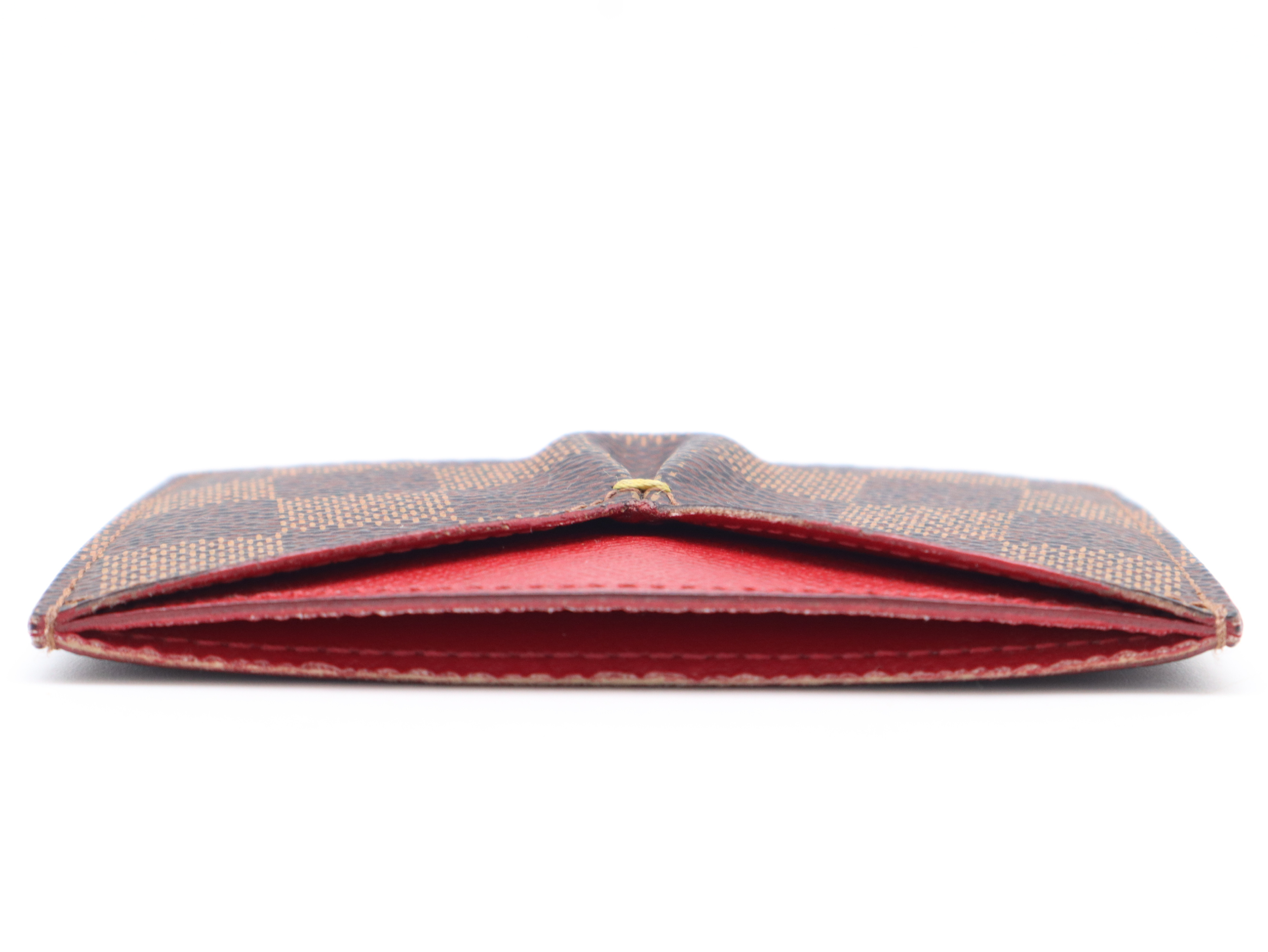 N61219 Damier Porte Cait Caisa Card Case/Pass Case/Business Card Holder (Comes with dust bag and box) — view 6