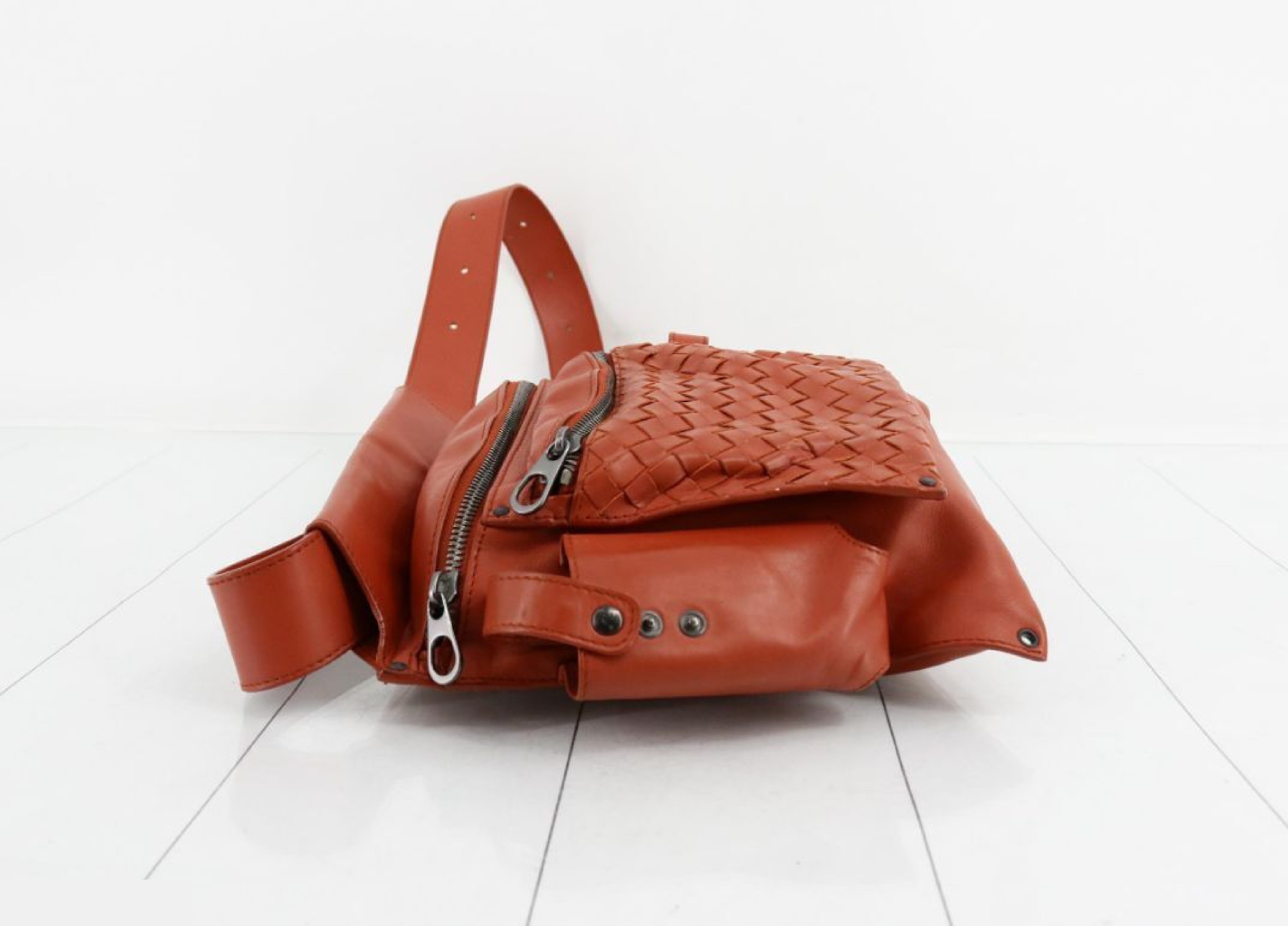 Intrecciato Waist Bag — view 4