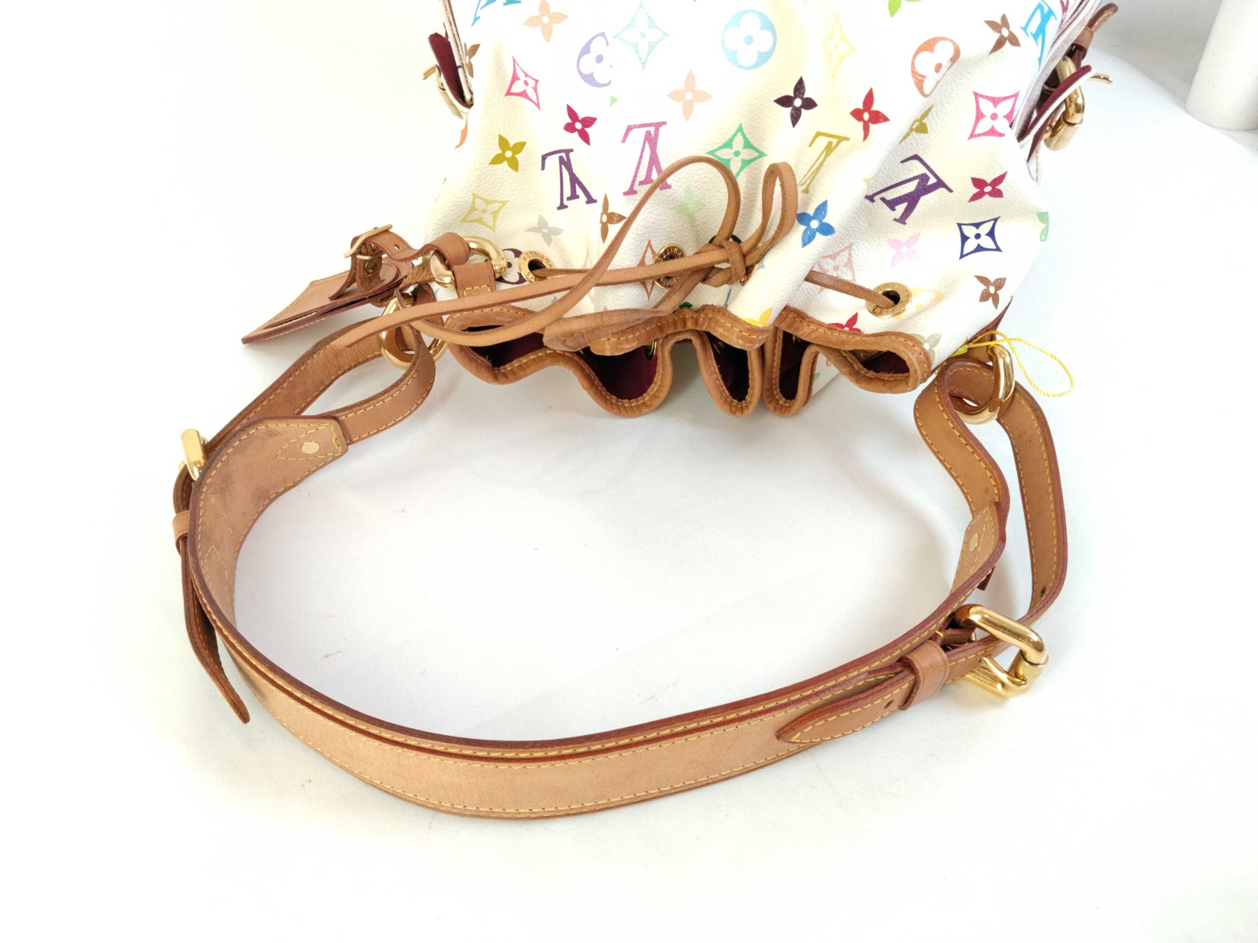 Monogram Multicolor Louis Vuitton Multicolor Noe Shoulder Bag — view 3