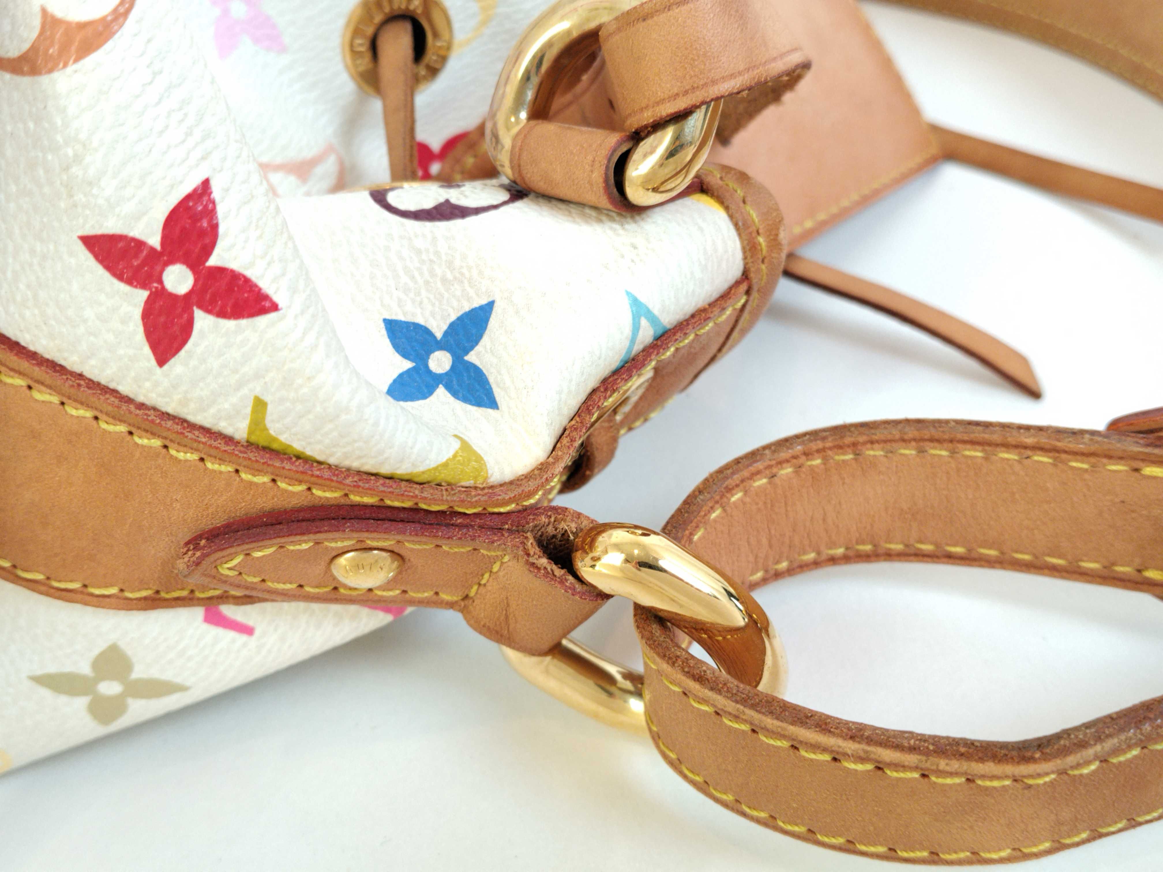 Monogram Multicolor Louis Vuitton Multicolor Noe Shoulder Bag — view 6