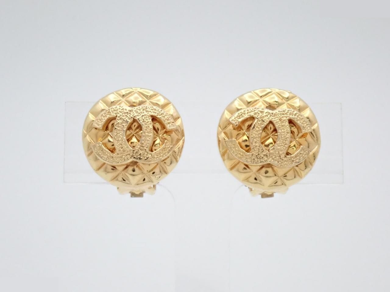 Logo Circle Earrings GP