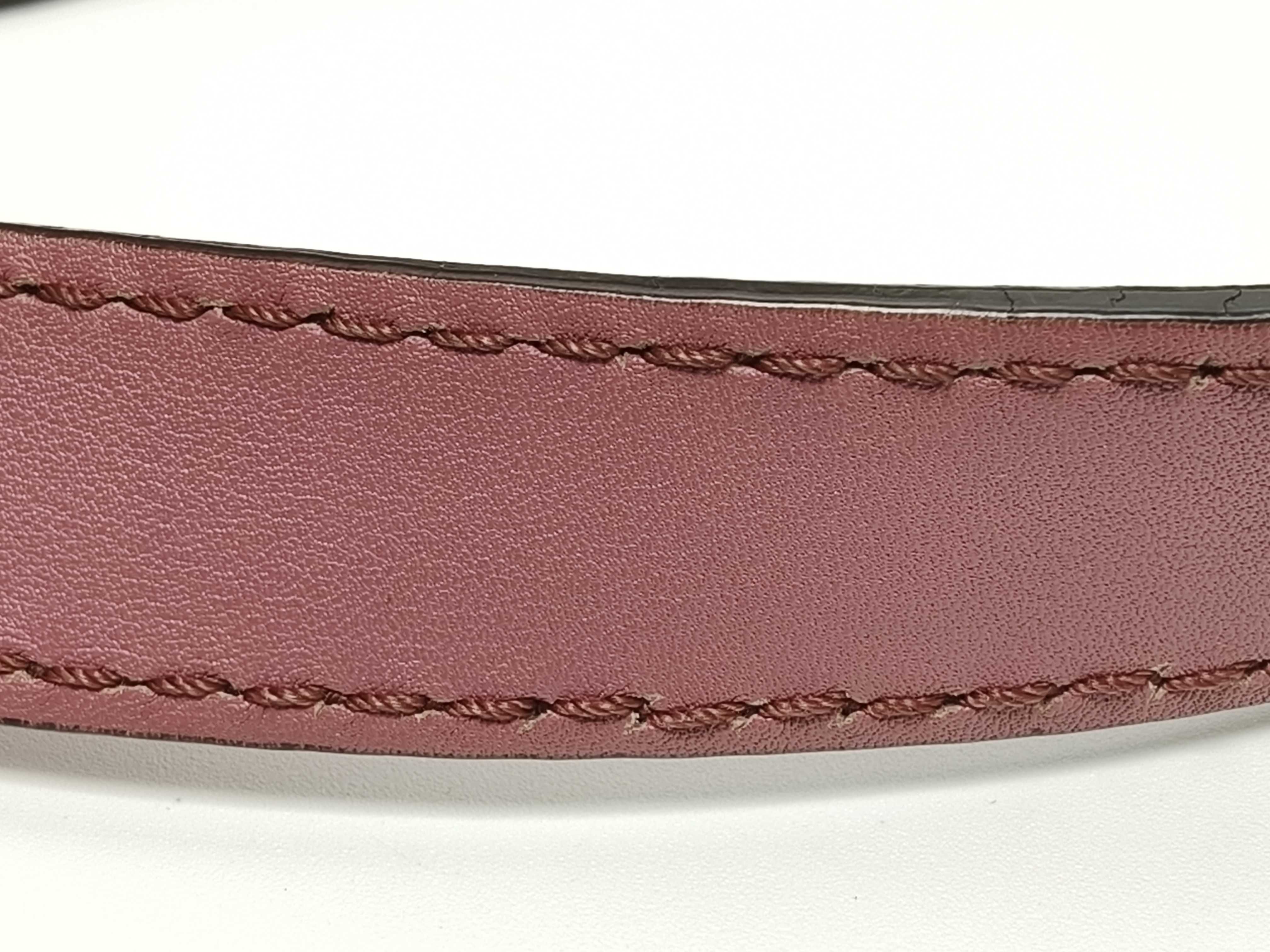 Guccissima DU-GG Canvas Leather Shoulder Bag 296834 Pink Shoulder Bag — view 4