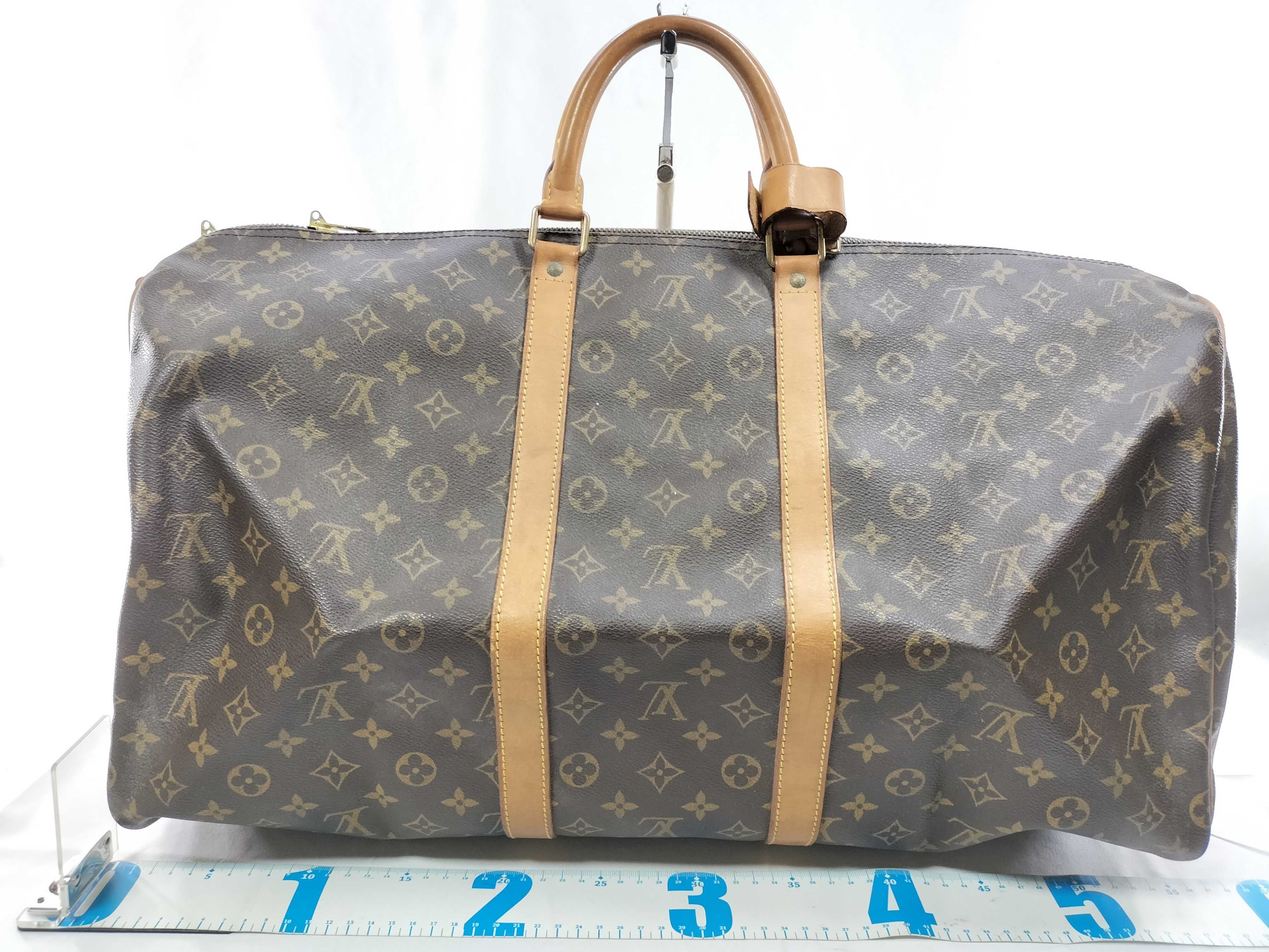 Monogram M41414 Keepall Bandoulière 55 Boston Bag — view 2